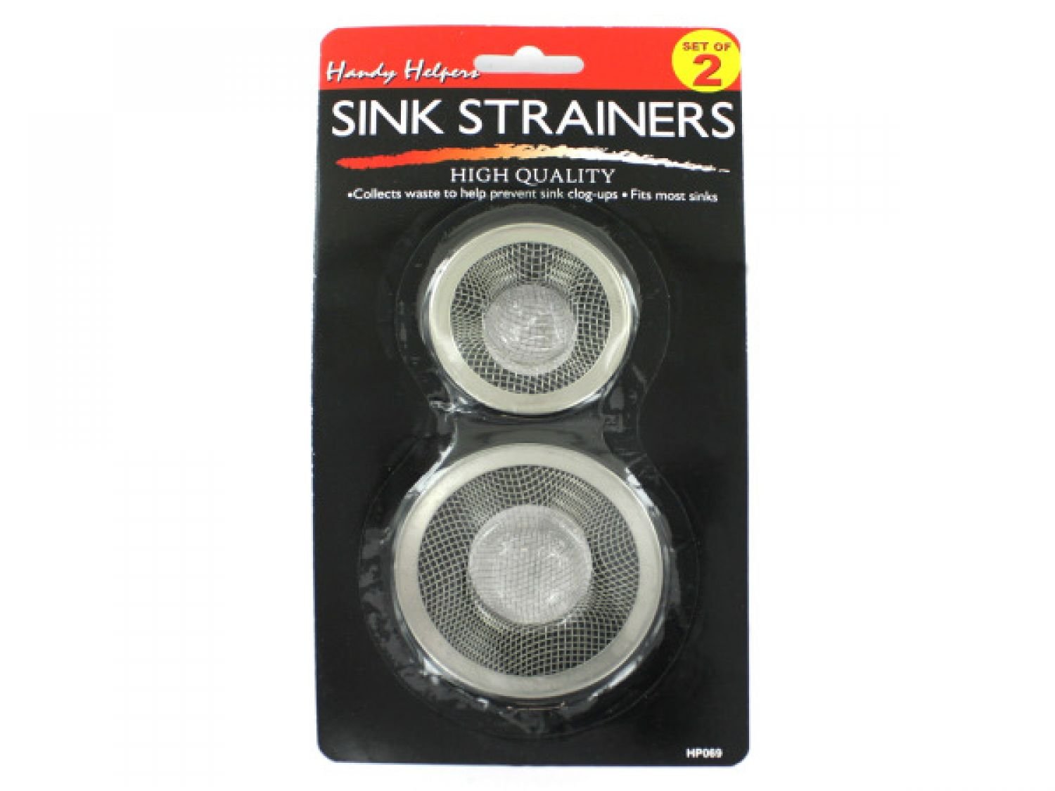 Metal Sink Strainers Set of 144 - Kitchen Drain Protectors for Home & Restaurant Use
