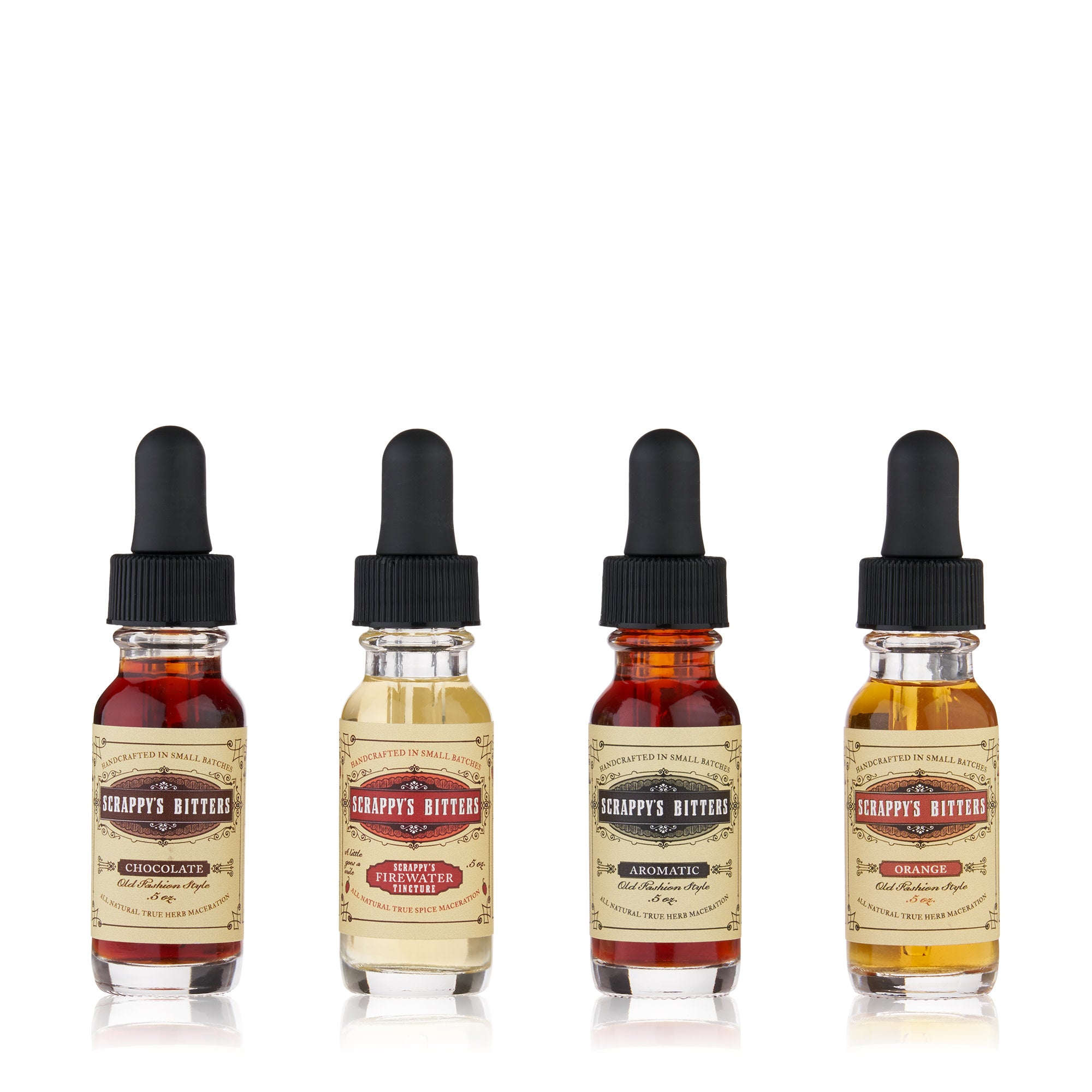 Scrappy's Bitters Essentials Gift Set - Premium Cocktail Bitters Kit for Mixology, Home Bar & Craft Cocktails - Perfect Bartender Gift for Holidays & Special Occasions