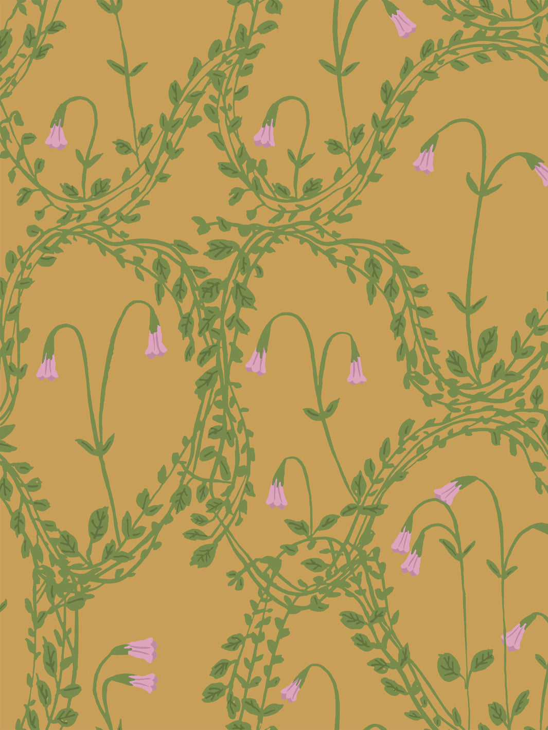 Linnea Wallpaper by Sarah Jessica Parker - Premium Pecan Design for Living Room, Bedroom & Dining Room Decor