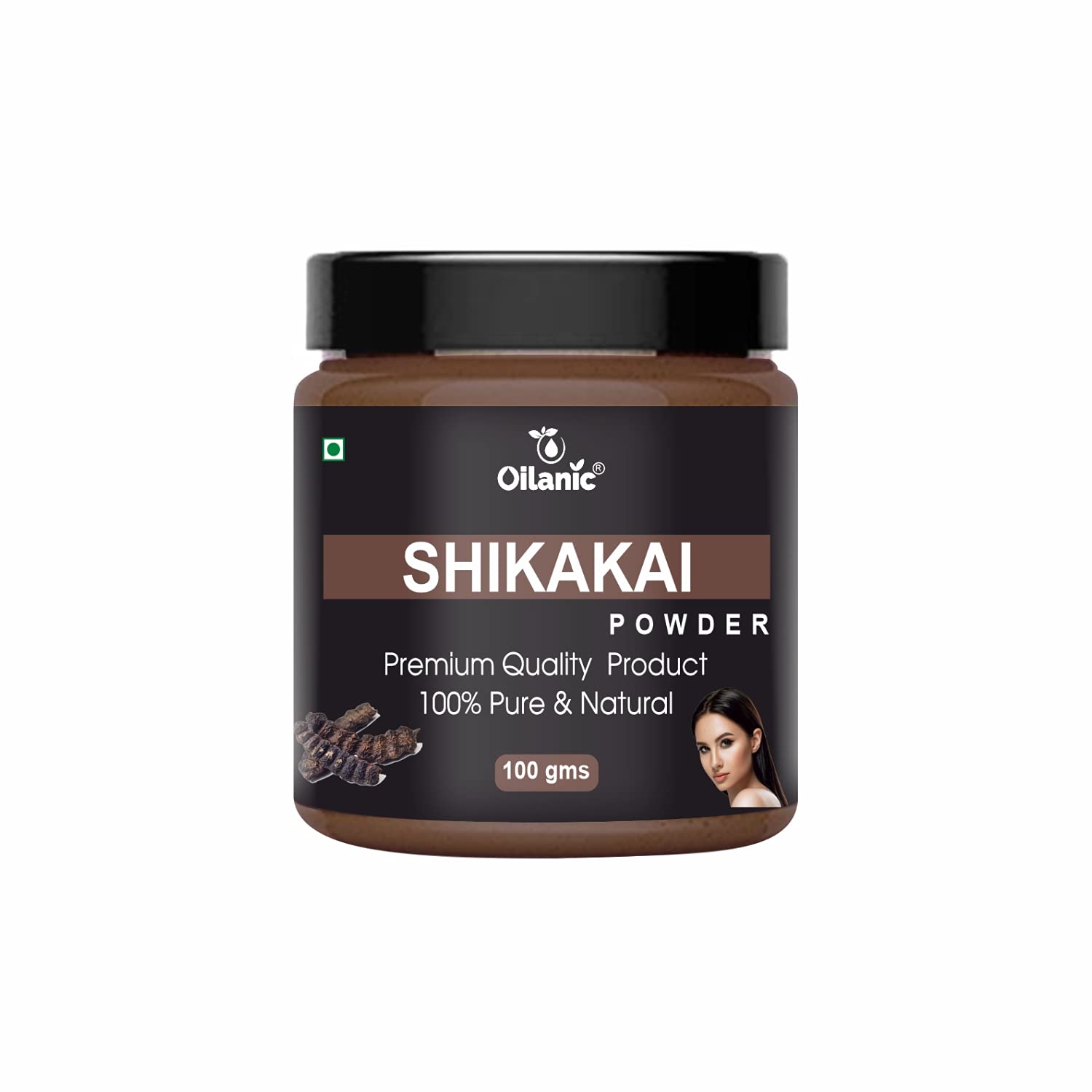Oilanic 100% Pure & Natural Shikakai Powder for Skin & Hair Care - 3 Pack (300g Each) | Organic Ayurvedic Treatment for Dandruff, Hair Growth & Glowing Skin | Perfect for DIY Hair Masks & Natural Skincare Routines