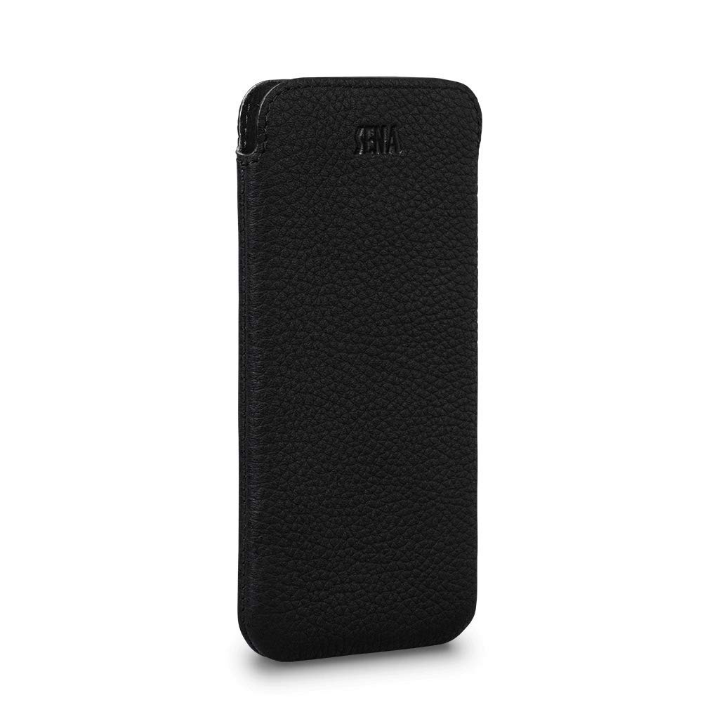 UltraSlim Classic Leather Case for iPhone 11 Pro Max & iPhone Xs Max - Premium Black Protective Sleeve | Perfect for Work, Travel & Everyday Use