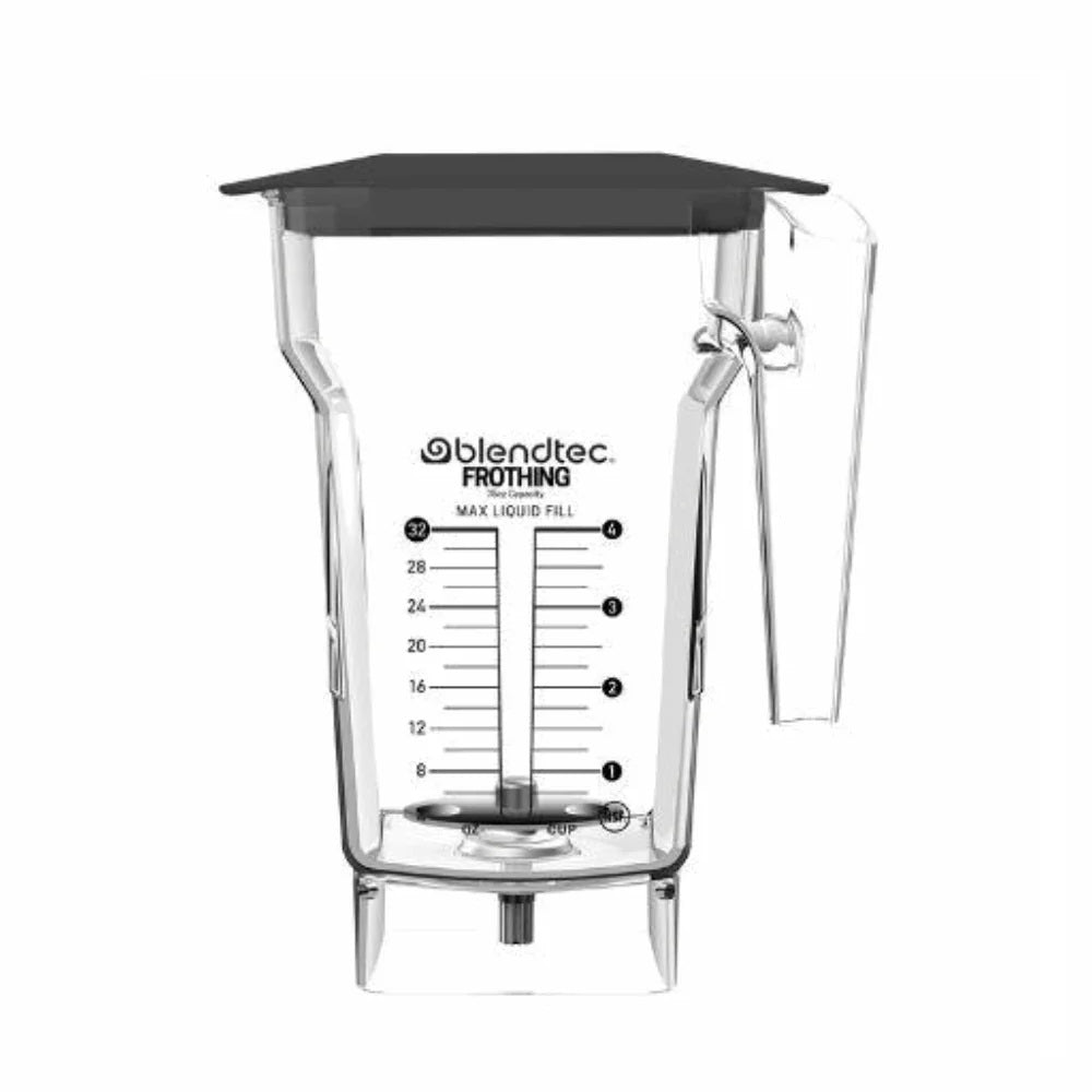 Blendtec Frothing Jar™ - Premium Milk Frother for Lattes, Cappuccinos & Hot Chocolate - Perfect for Home Baristas & Coffee Enthusiasts
