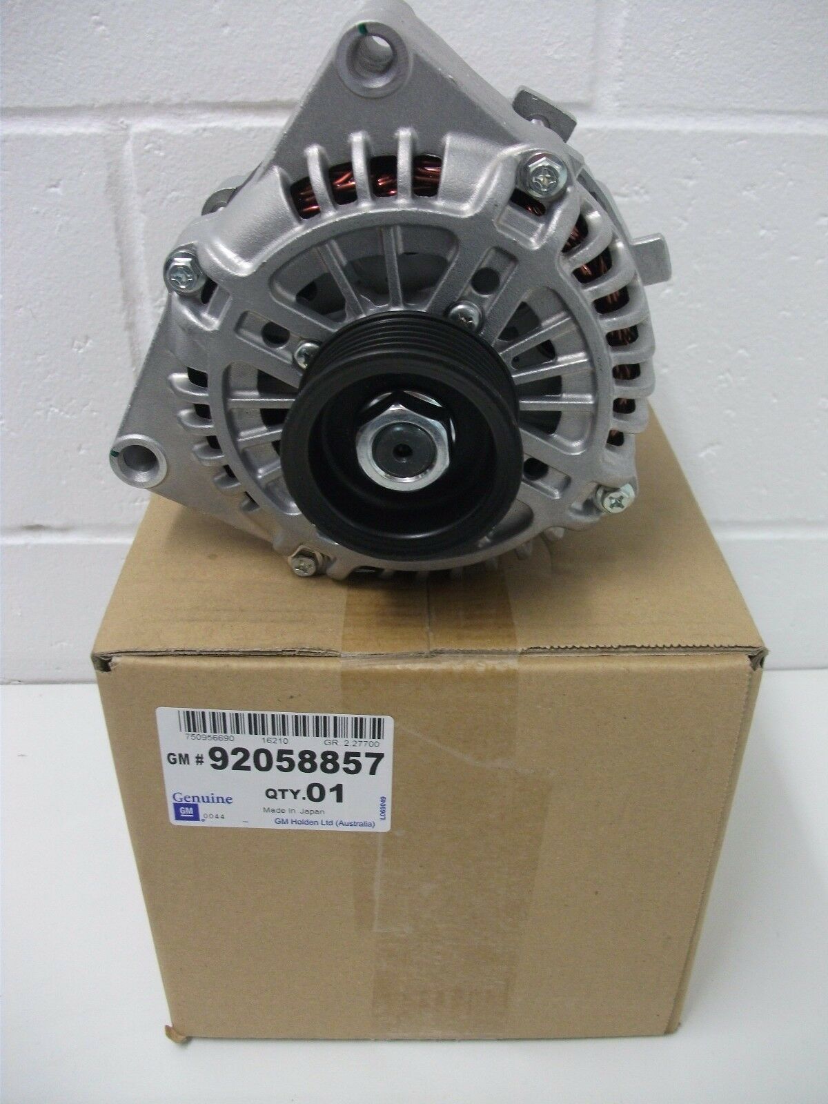 Genuine HOLDEN Alternator for Commodore V8 VT VX VY WH WK 5.7L GEN 3 LS1 Engine - Part #92058857 - Perfect for Performance Upgrades & Engine Replacement