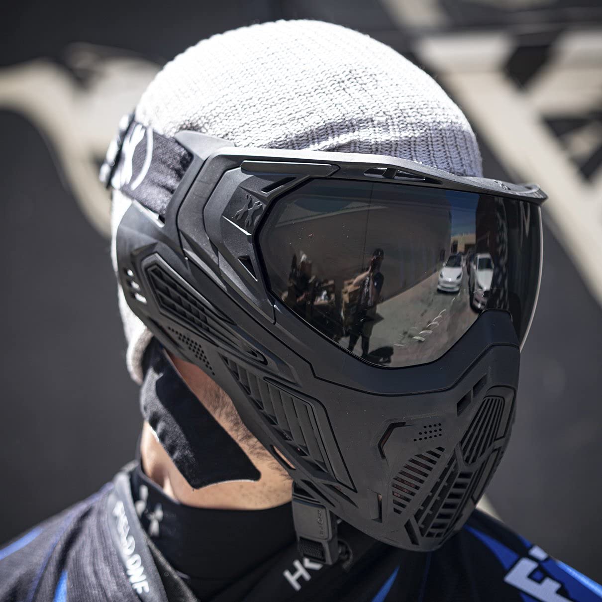 HK Army SLR Paintball & Airsoft Mask - Thermal Anti-Fog HD Pure Lens System for Clear Vision | Perfect for Outdoor Sports & Tactical Games