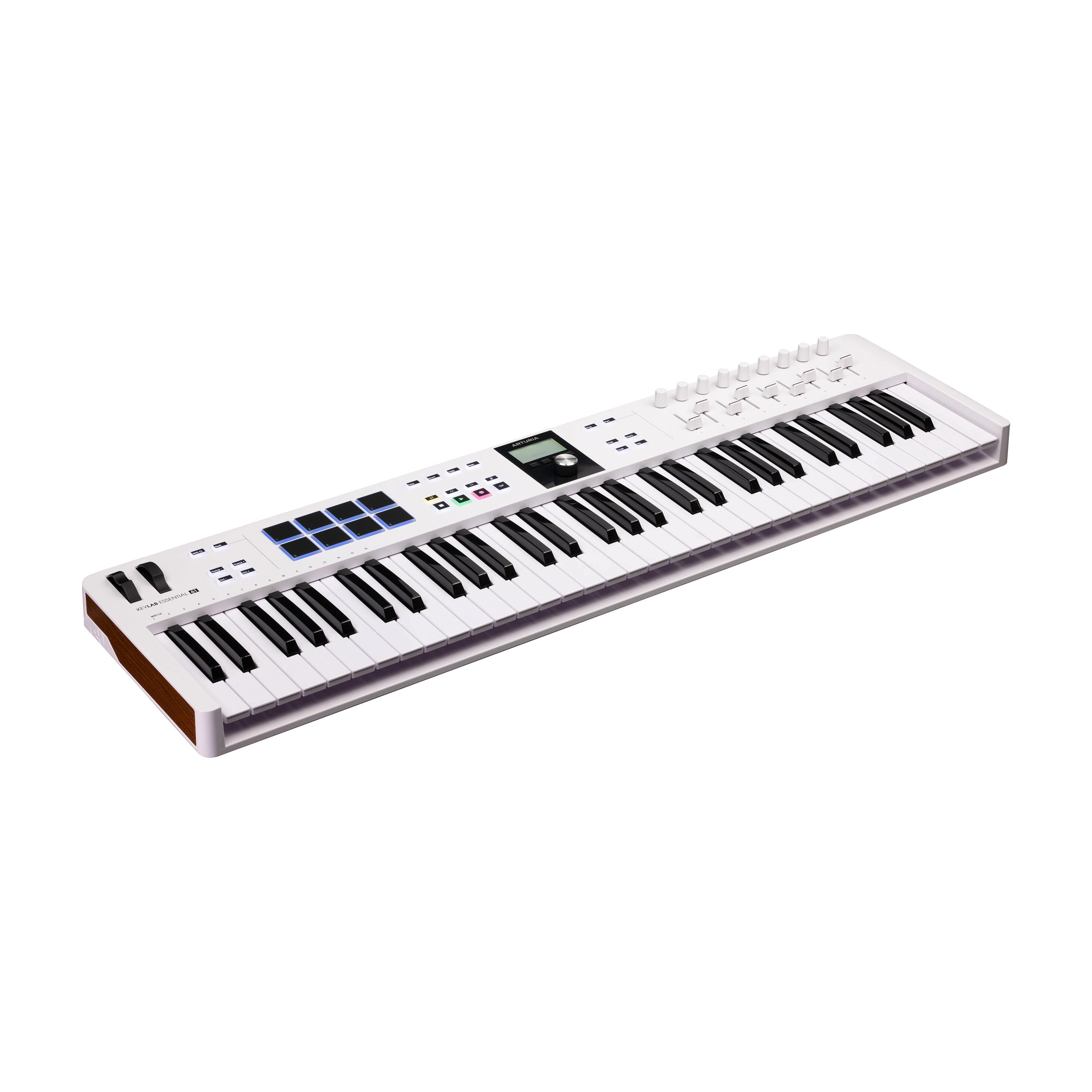 Arturia Keylab Essential MK3 61-Key MIDI Keyboard Controller with DAW Integration - Perfect for Music Production, Studio Recording & Live Performances