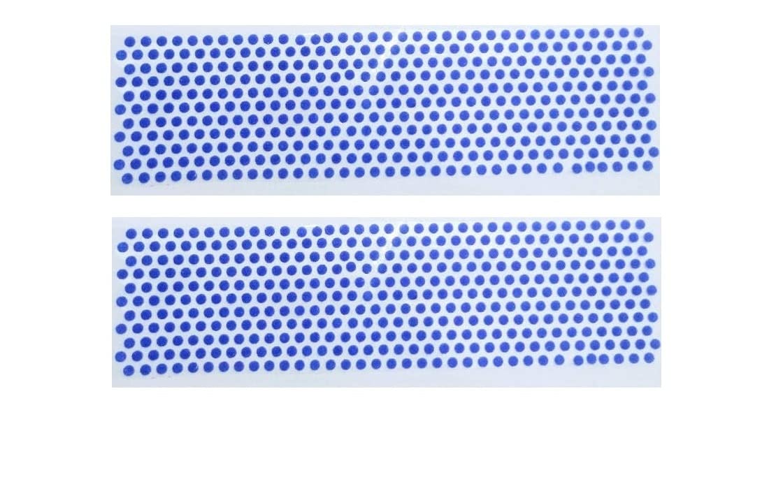 Small Blue Indian Bindi Stickers - Simple & Elegant Bollywood Style Tikali Bindi for Women & Girls (Pack of 2) | Perfect for Festivals, Weddings & Traditional Outfits