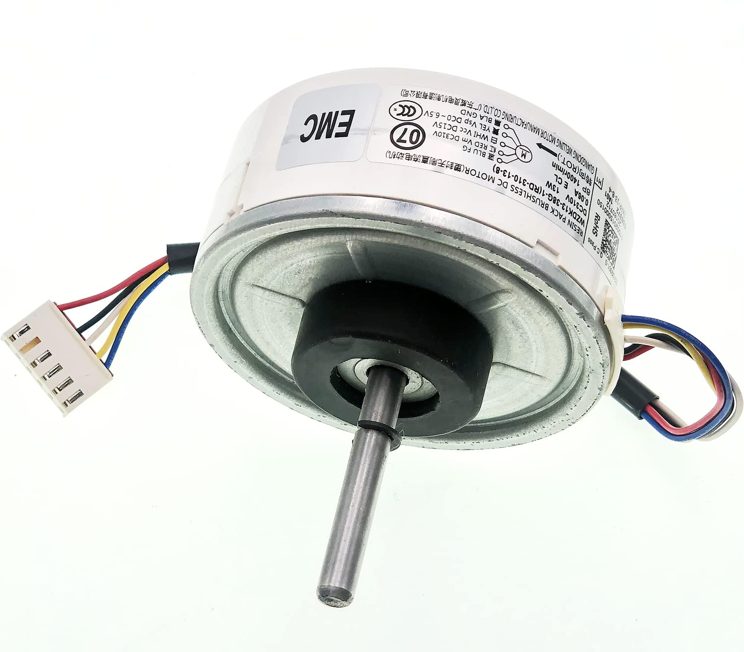WZDK13-38G-1(RD-310-13-8) DC Brushless Fan Motor - 13W Inverter Air Conditioner Motor for Central AC Units - High Efficiency Cooling System Replacement Part for Home & Commercial Use