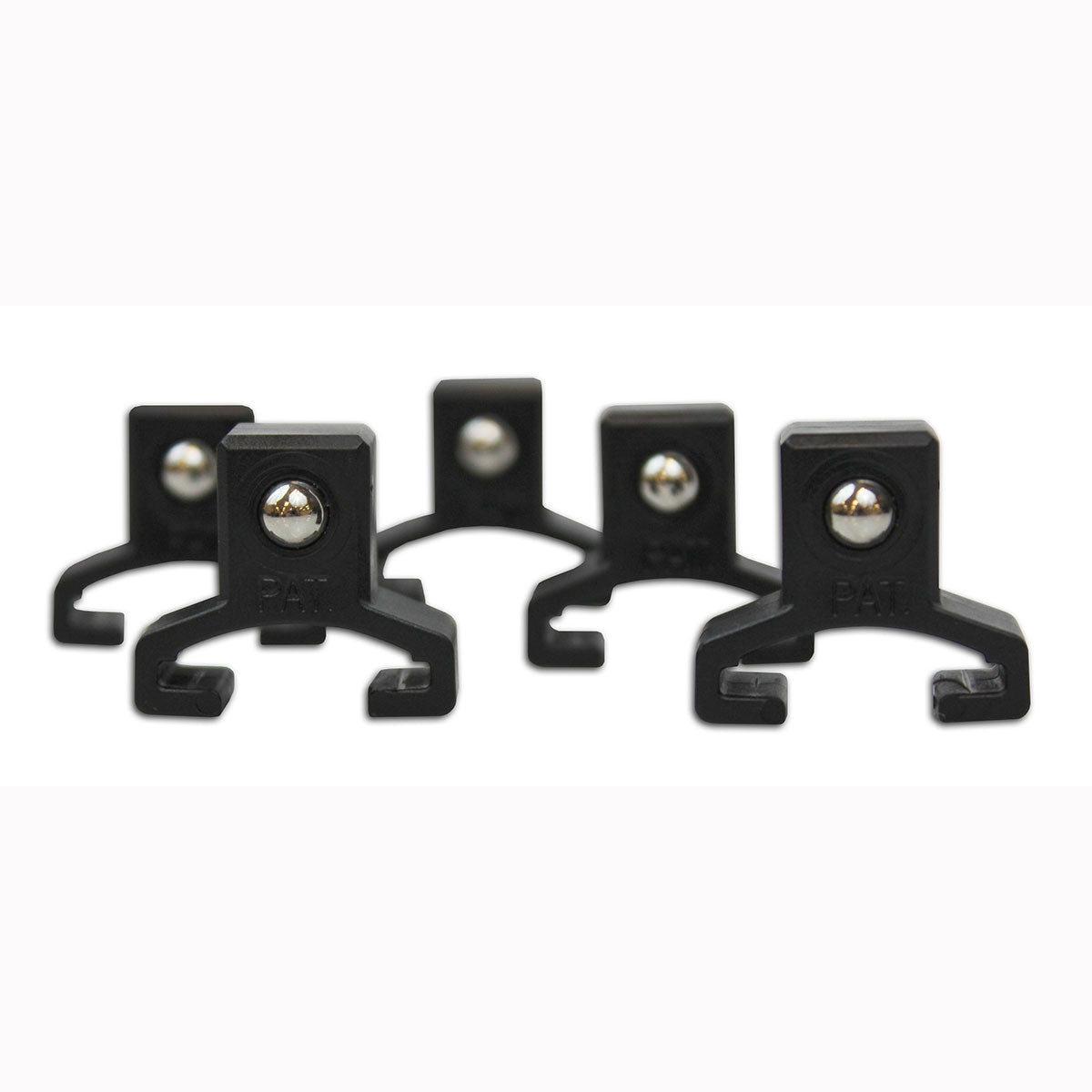 10-Piece Magnetic Socket Rail Holder Set - 1/2 Inch Drive Organizer for Mechanics Tools | Garage Workshop & Auto Repair Storage Solution