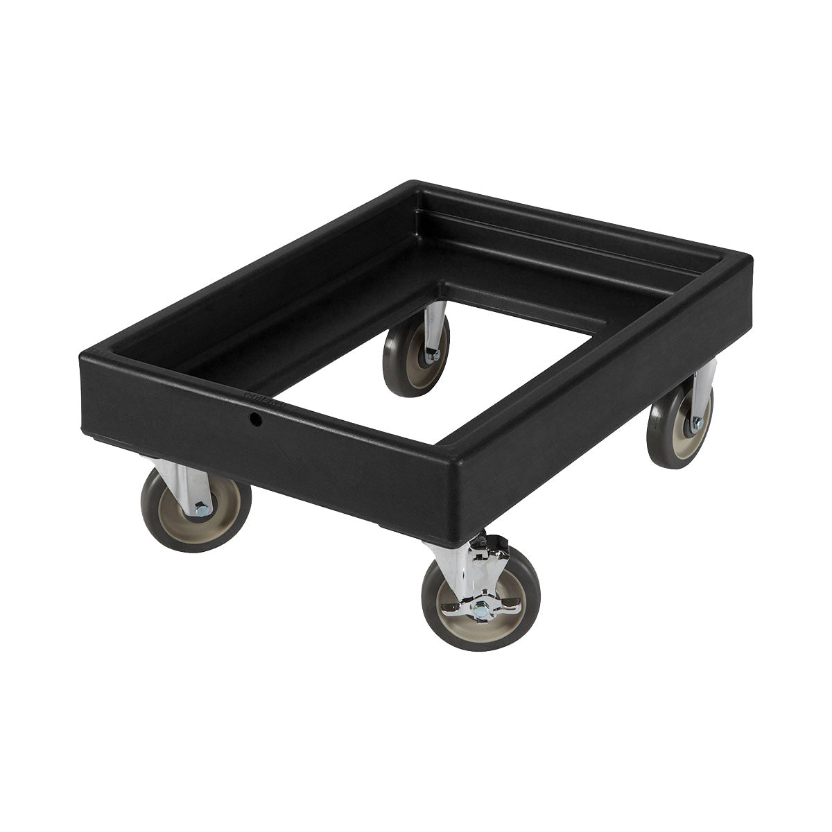 Cambro CD300110 Black Catering Camdolly - Heavy Duty 300 lb Capacity for Food Service, Restaurant, and Catering Equipment Transport
