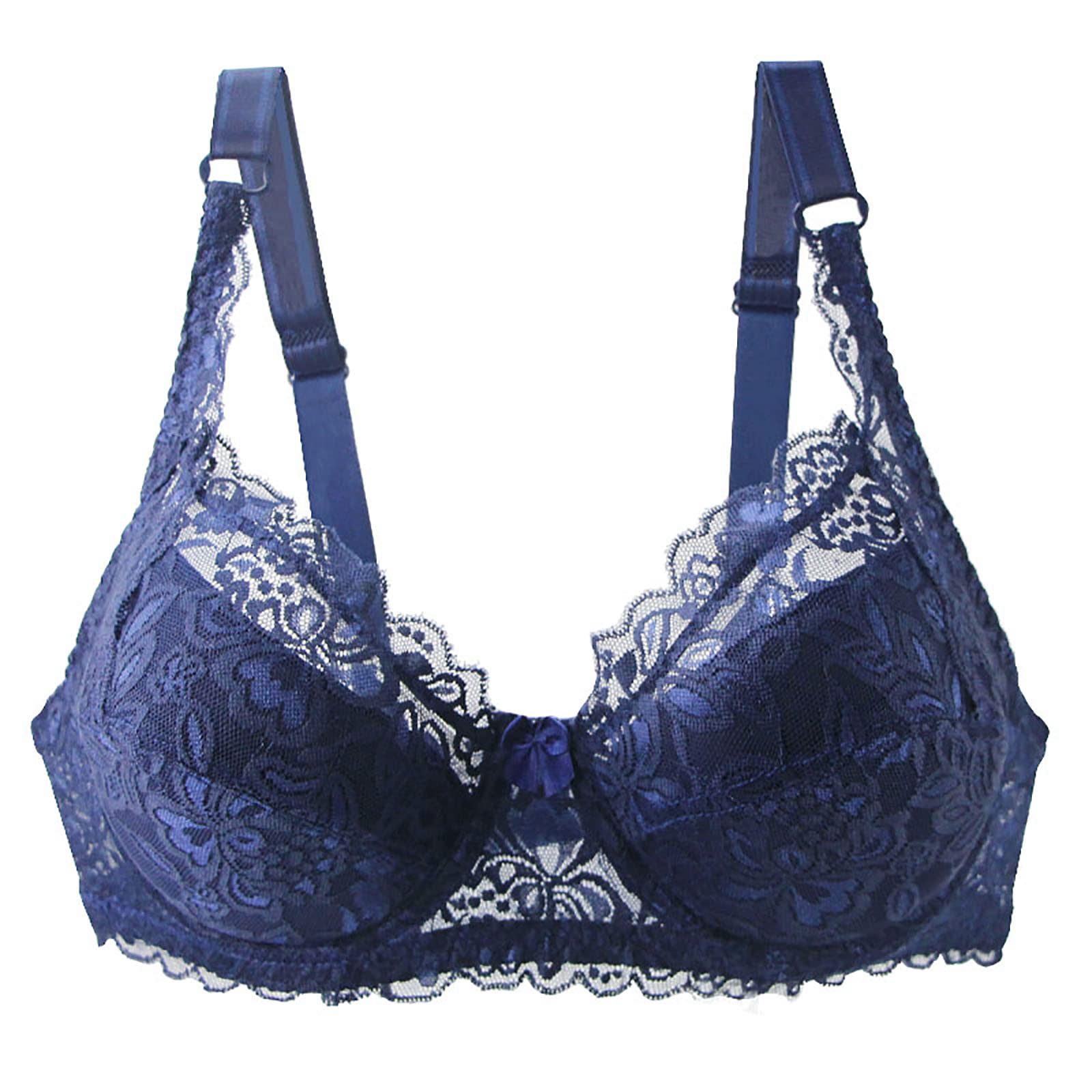 Sexy Push Up Lace Sports Bra for Women - Seamless Comfortable Breathable Underwear for Workout, Yoga & Everyday Wear