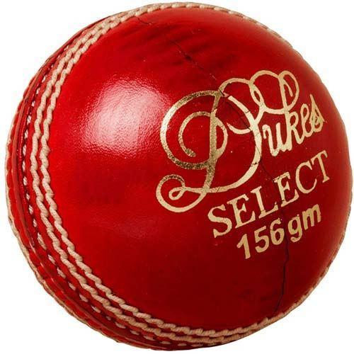 Dukes Select Cricket Ball - Premium Leather Cricket Ball for Professional & Amateur Matches - Perfect for Practice, Training, and Competitive Games