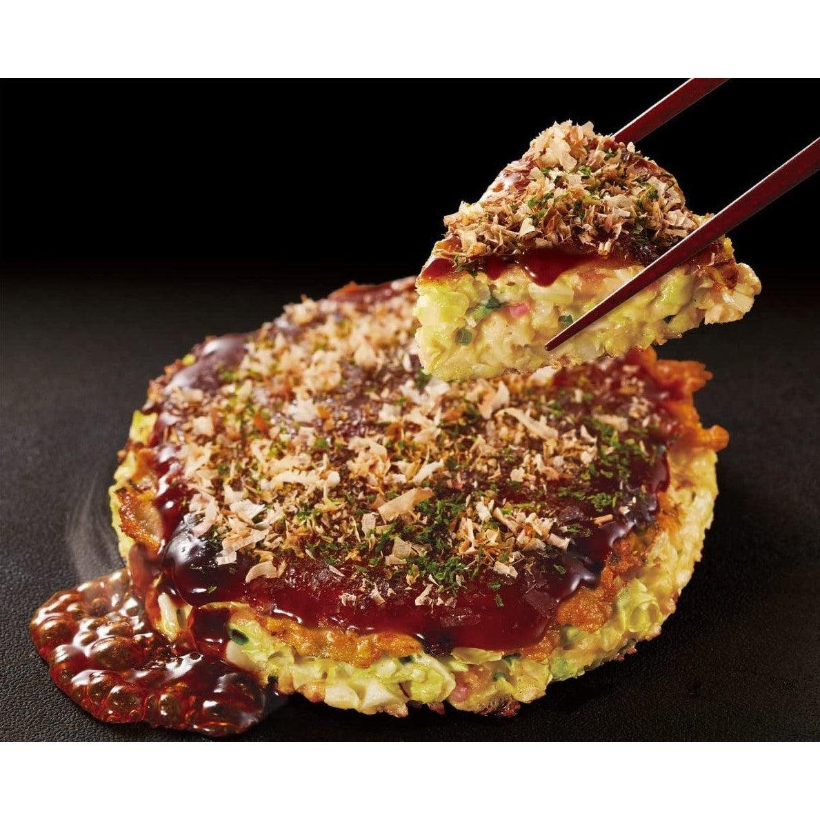 Nisshin Okonomiyaki Flour Mix with Grated Yam 400g - Japanese Pancake Mix for Authentic Okonomiyaki & Takoyaki - Perfect for Home Cooking, Japanese Restaurants & Asian Food Lovers