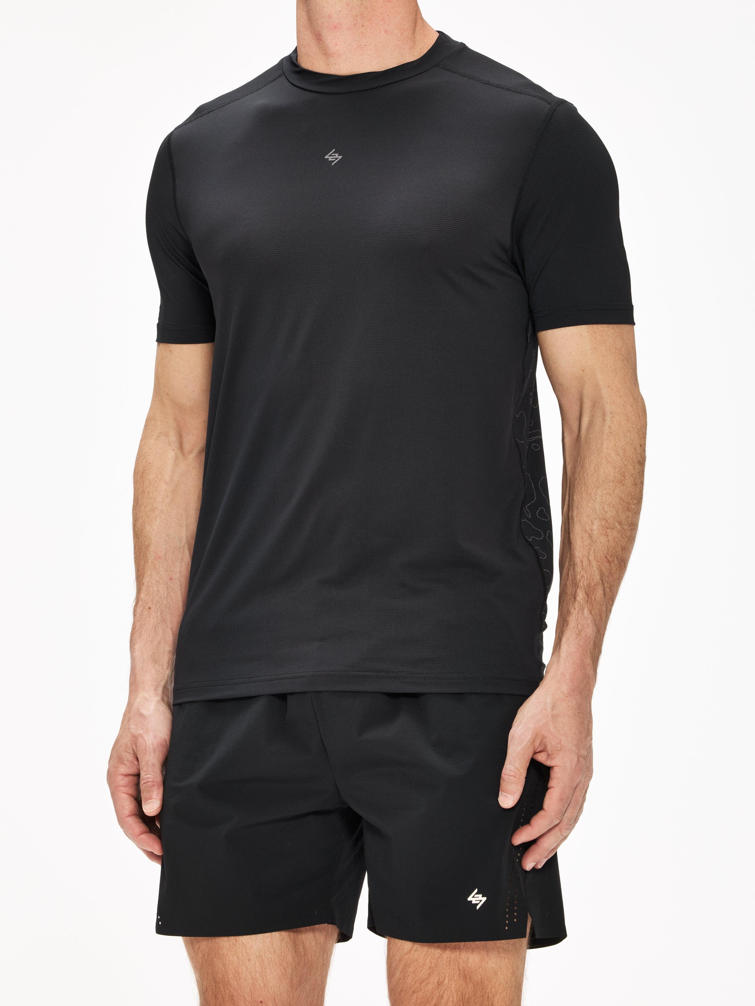 Represent 247 Contour Run Tee - Women's Slim Fit Running Shirt for Gym & Workouts | Moisture-Wicking Activewear for Yoga, Jogging & Fitness Training