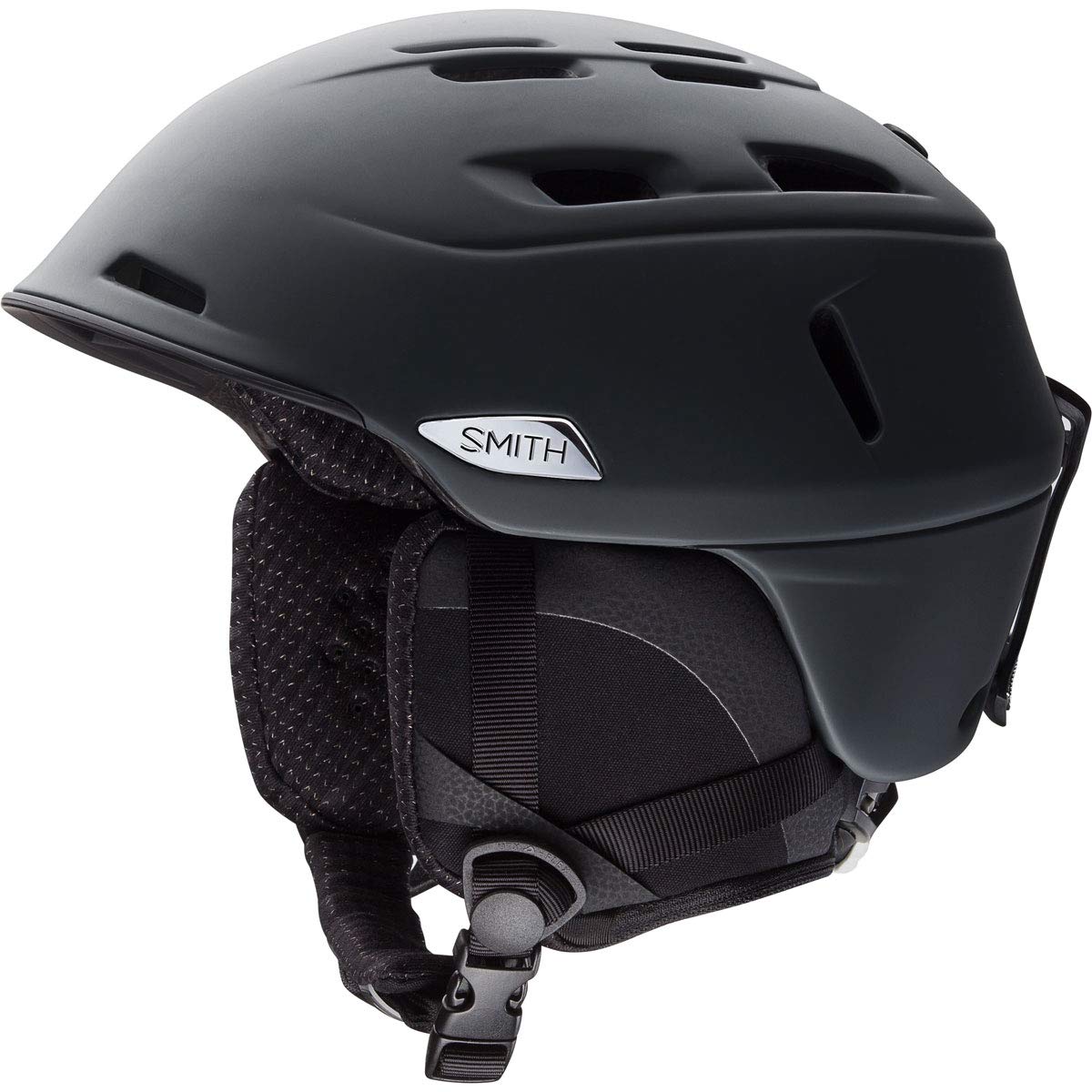 Smith Optics Adult Camber Ski & Snowmobile Helmet - Lightweight, Durable Protection for Skiing, Snowboarding & Winter Sports