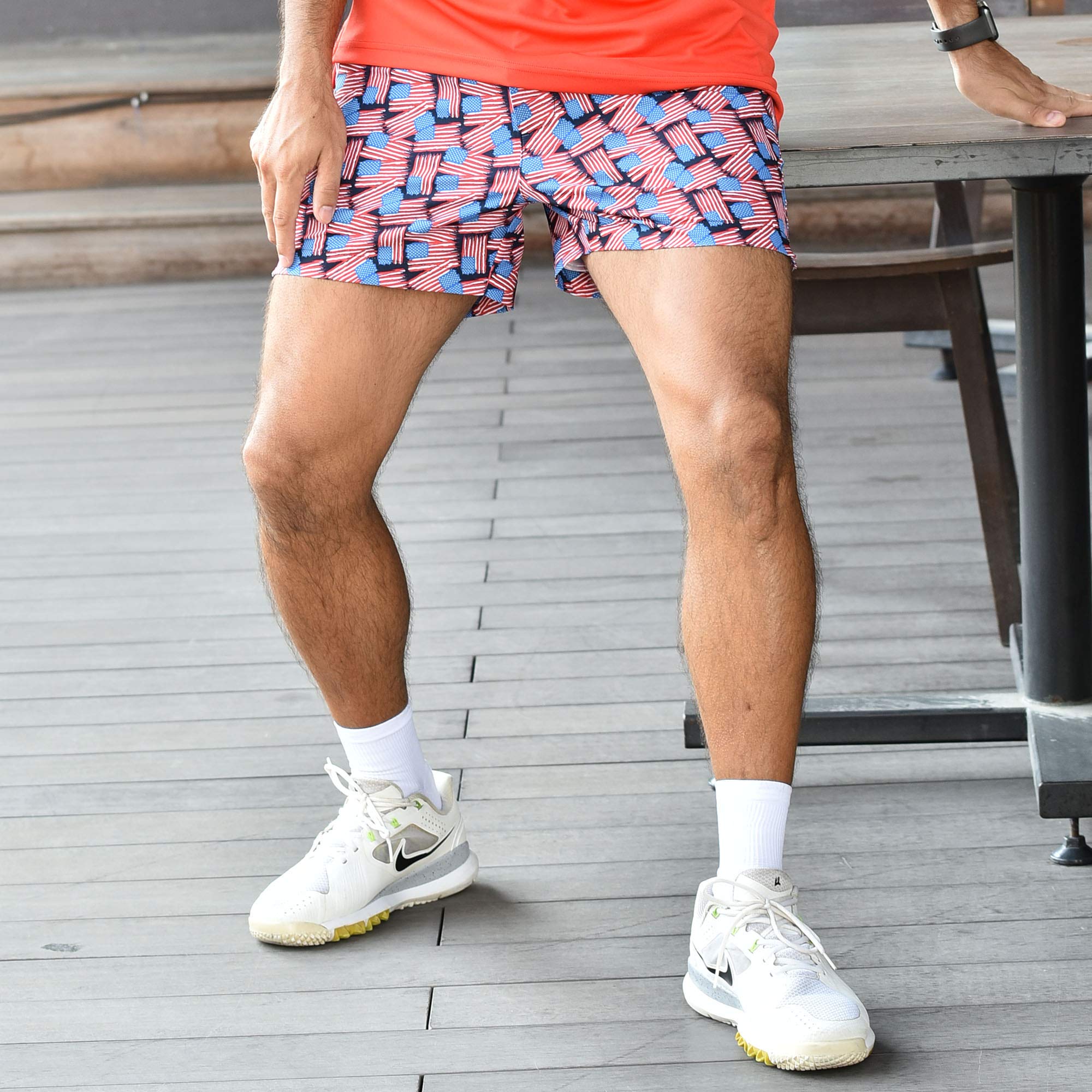 Men's Tennis Shorts - Breathable Gym Workout Shorts for Running, Training & Sports | Comfortable Athletic Apparel for Active Lifestyle