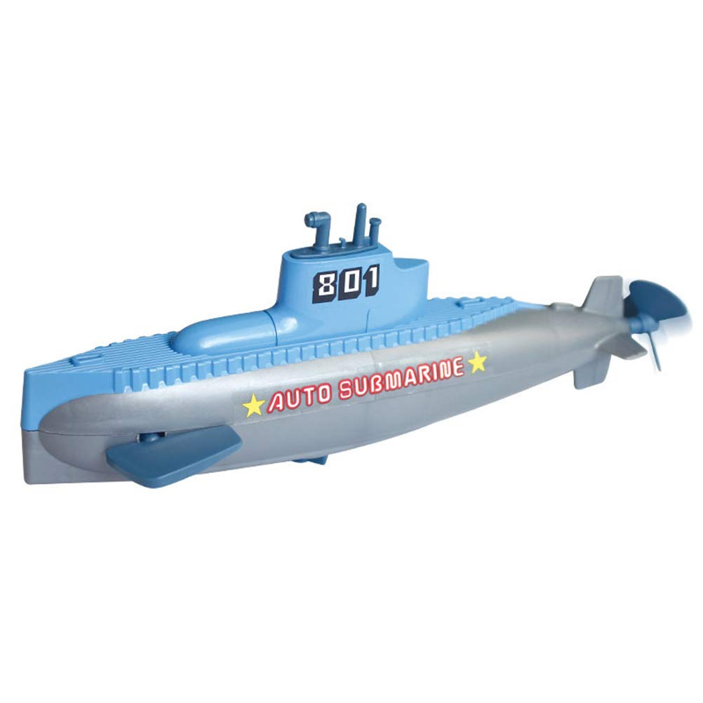 Nurnesy Kids Clockwork Submarine Toy - Waterproof Swimming Pool & Bath Time Fun for Toddlers (24x7x9cm) - Perfect for Bathtub, Shower & Outdoor Water Play