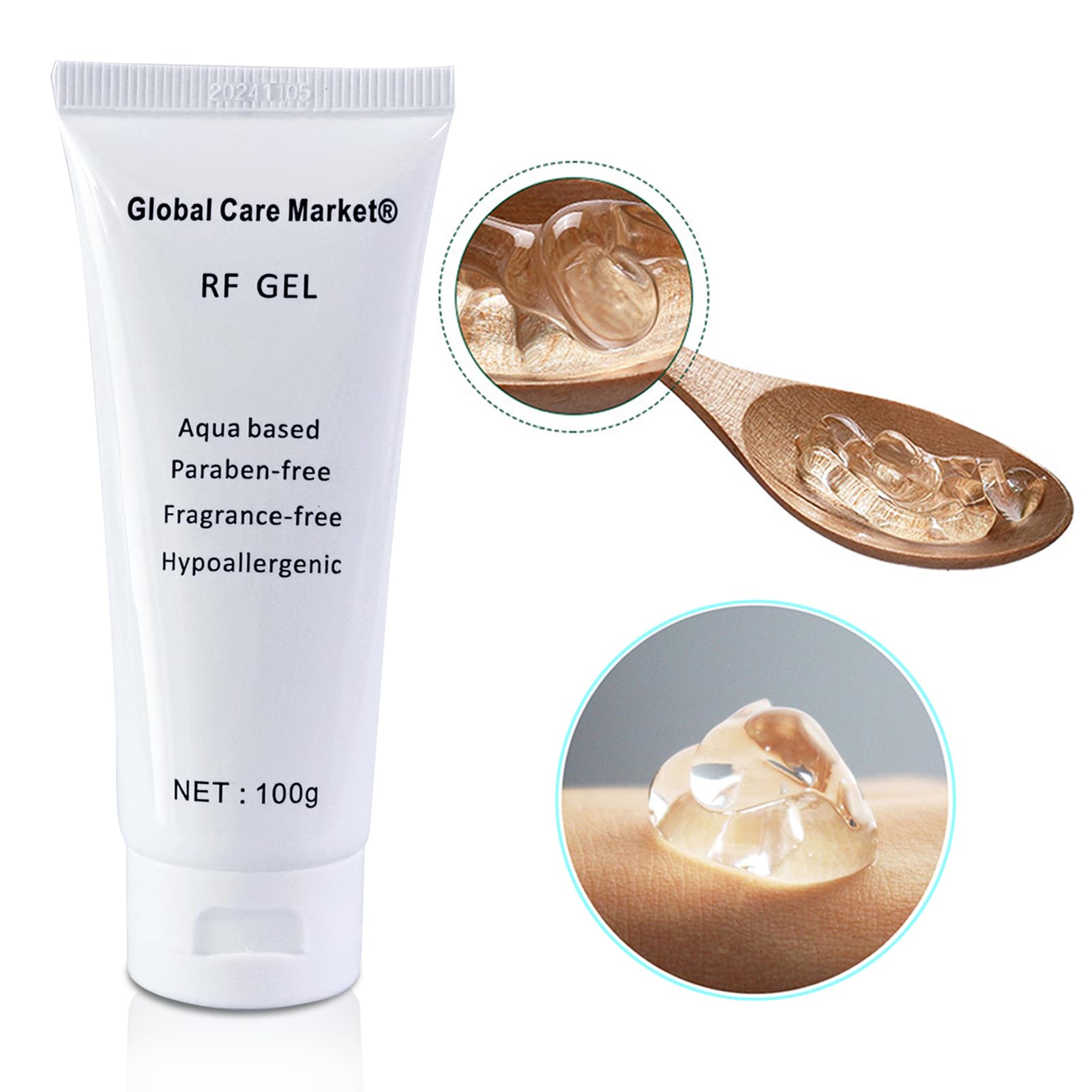RF Gel (2 Pack) – Skin Cooling & Conducting Gel for RF Face Lifting, Skin Tightening & Beauty Devices | Perfect for Home Spa & Professional Treatments
