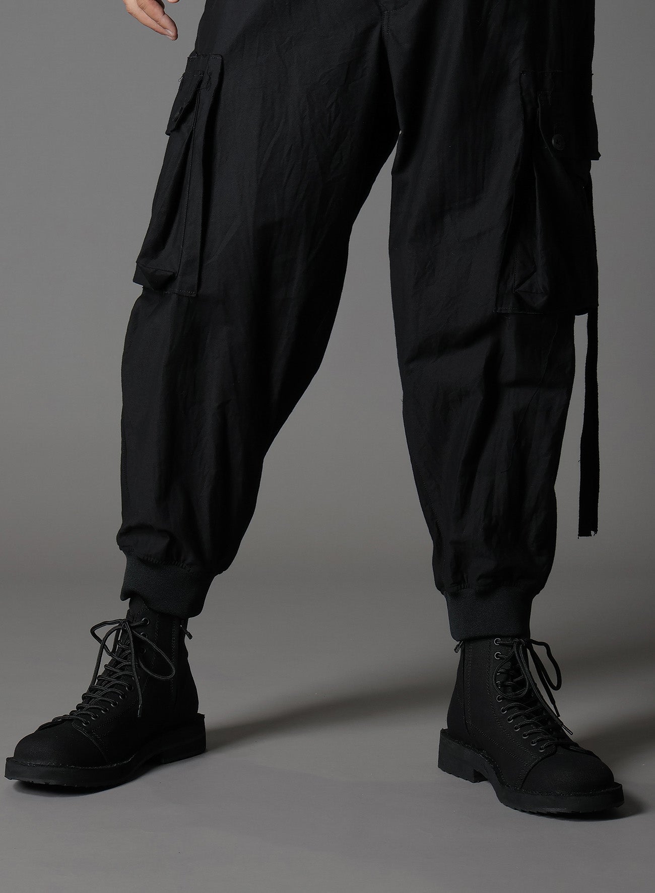 Premium Cotton Twill Cargo Pants with Ribbed Hem - Durable & Comfortable Workwear for Men & Women | Perfect for Outdoor Activities, Hiking & Casual Wear