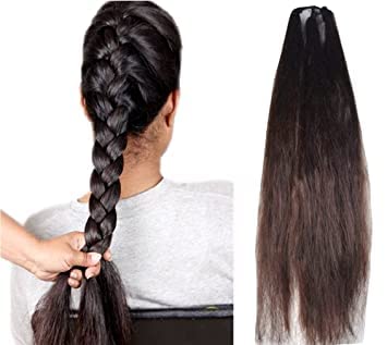 BLUSHIA Brown Hair Extension for Women & Girls - Braid Hair Parandi/Choti - Pack of 1 | Perfect for Weddings, Parties & Everyday Styling