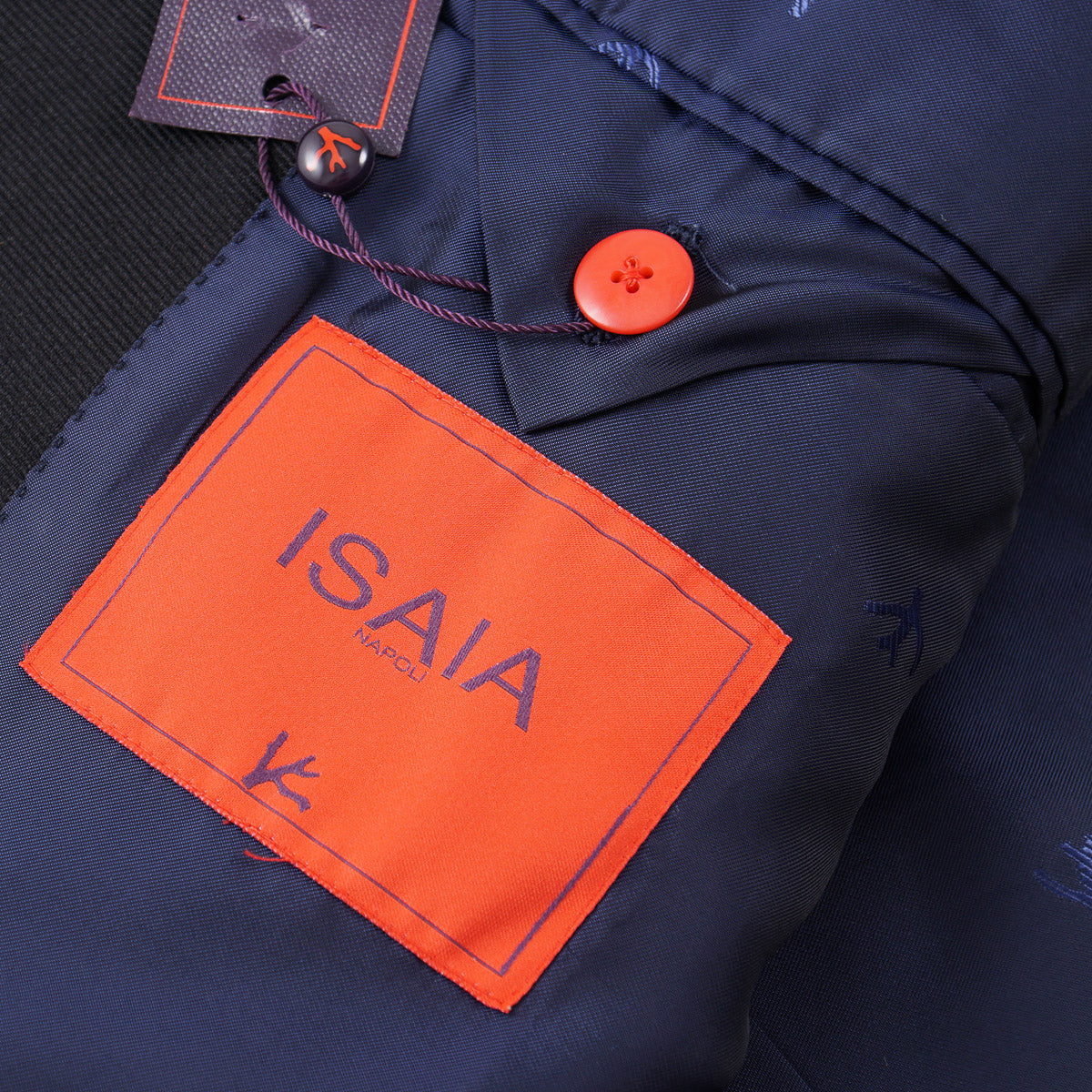 Isaia Floral Brocade Smoking Jacket for Men - Luxury Formal Dinner Jacket & Wedding Blazer - Perfect for Gala Events, Cocktail Parties & Evening Occasions