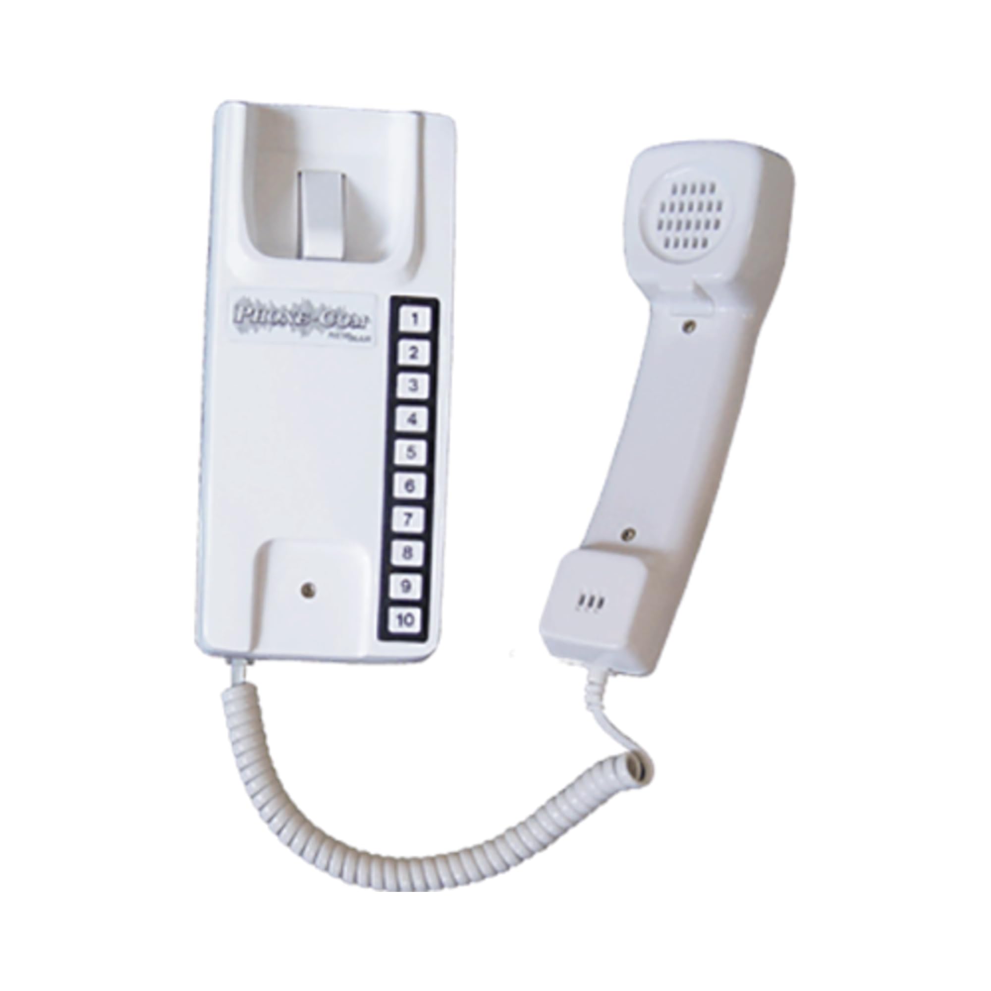 Newmar NMR-PI-10(WH) 10-Station Office Telephone Intercom System - White | Multi-Line Business Communication for Offices, Warehouses & Schools