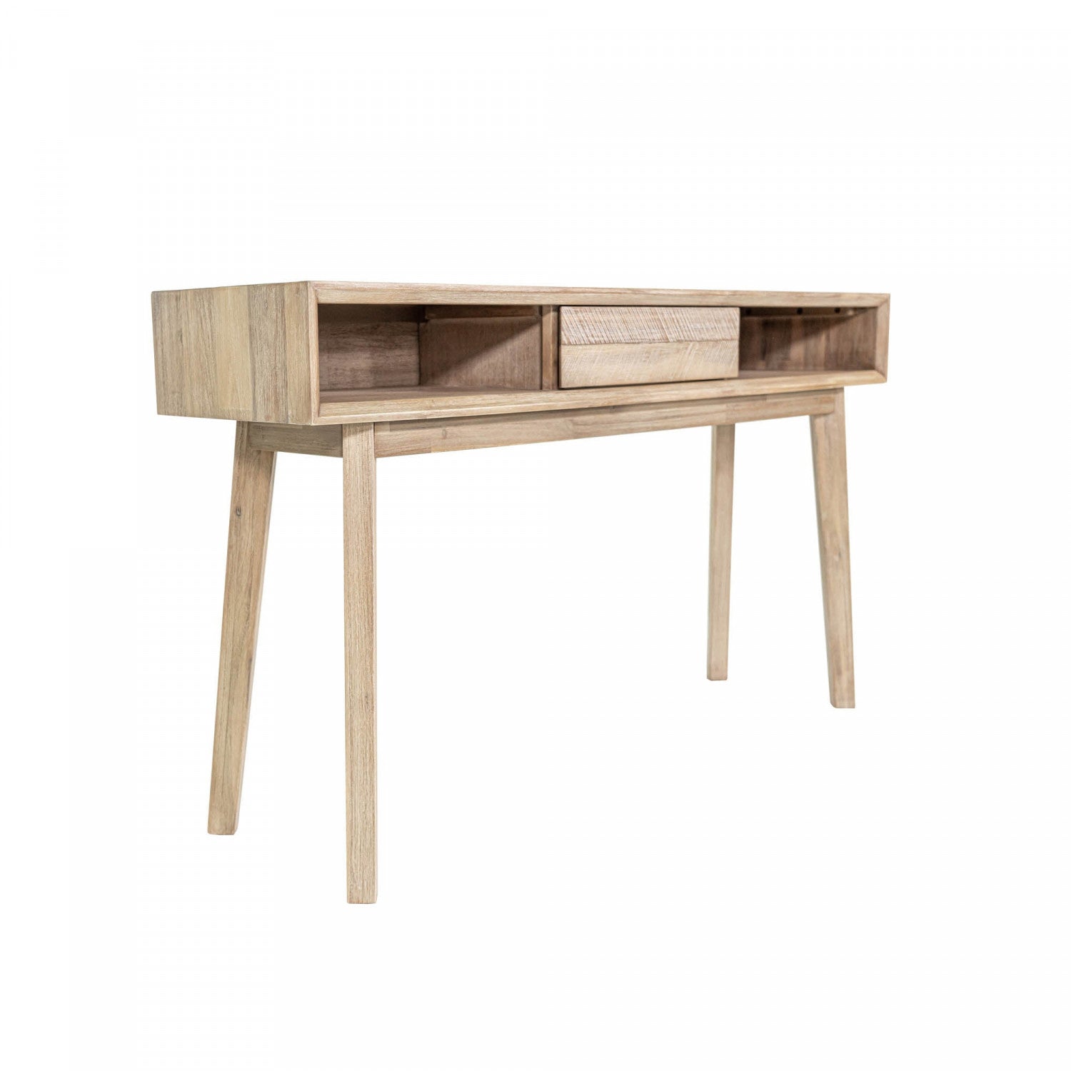 Abenra Console Table - Light Driftwood Finish Entryway Sofa Table | Perfect for Hallway, Living Room & Home Decor