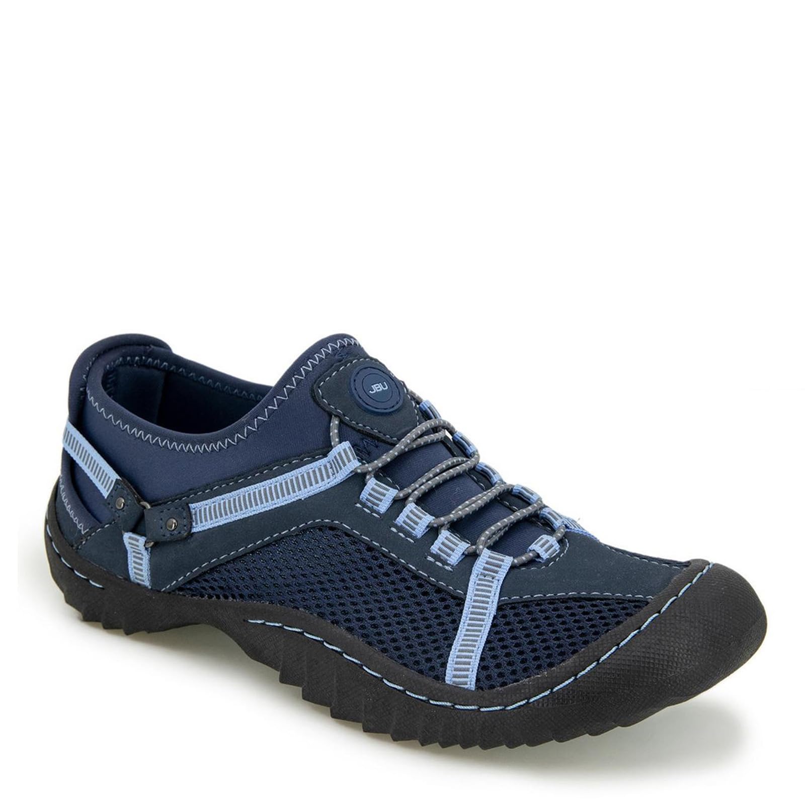 JBU Tahoe Water Ready Women's Outdoor Comfort Closed Toe Slip On Water Shoes for Beach, Pool, and Kayaking