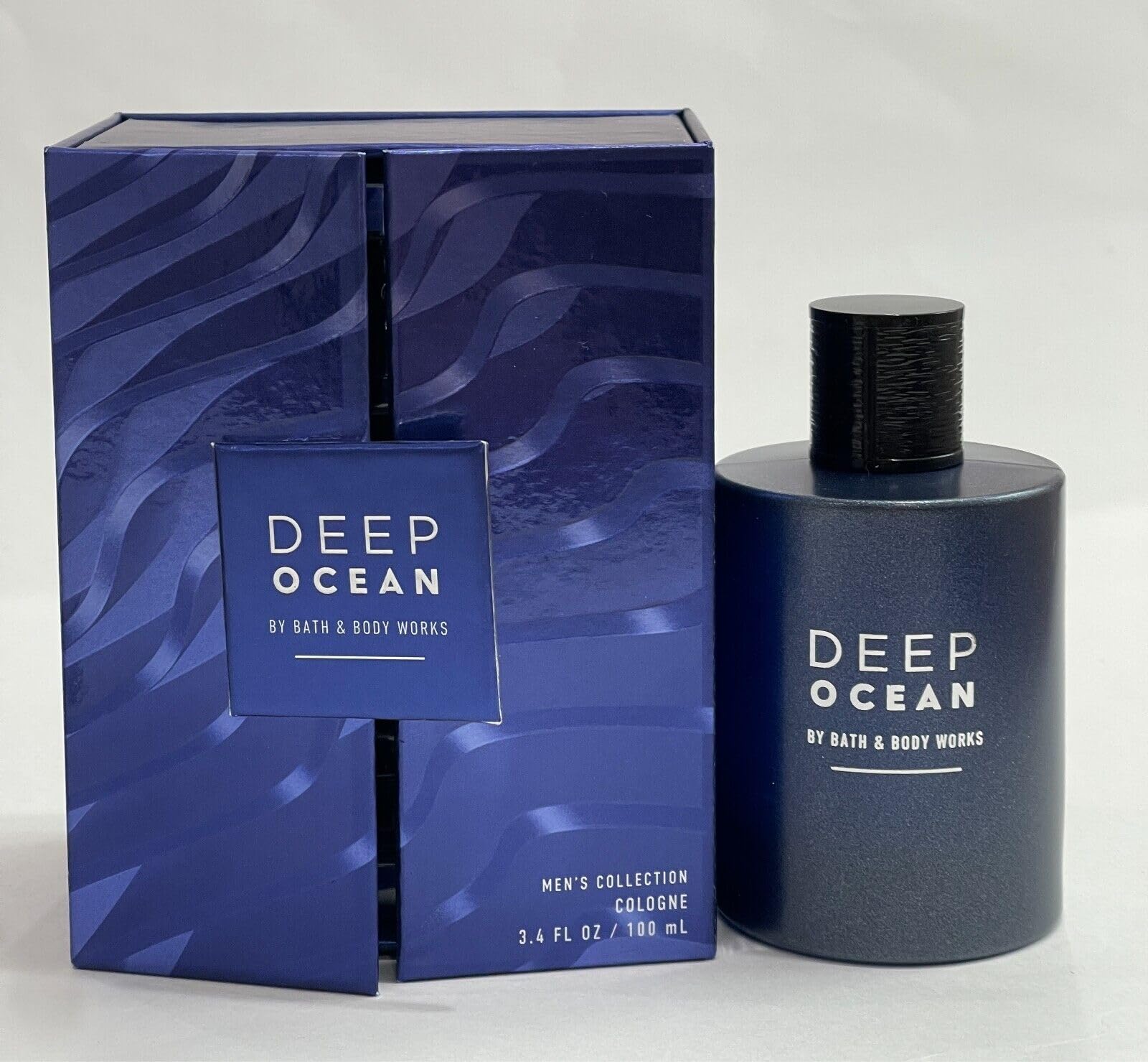 Deep Ocean Cologne for Men - 3.4 oz Long-Lasting Fragrance Body Spray | Fresh Aquatic Scent for Daily Wear, Gym & Night Out