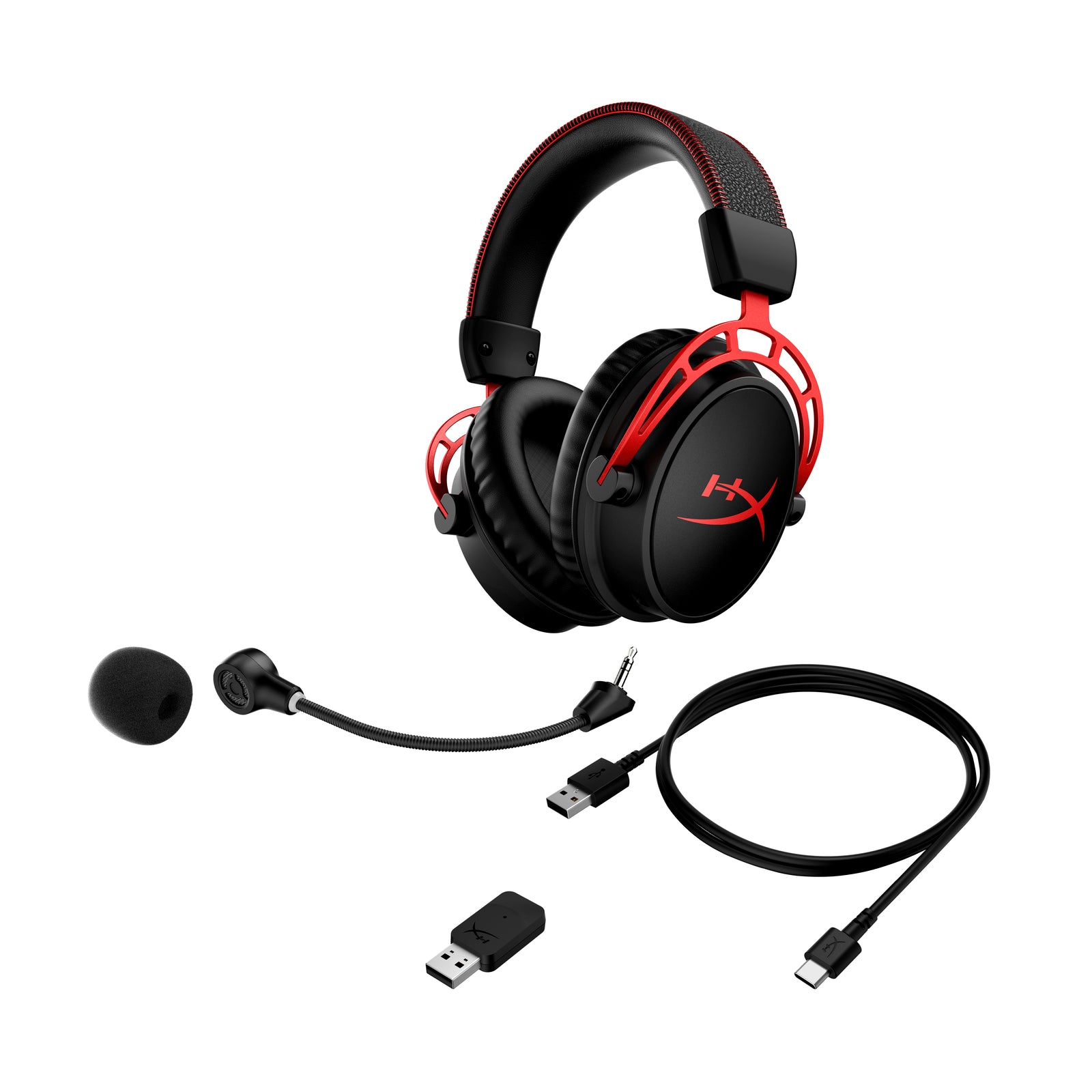 HyperX Cloud Alpha Wireless Gaming Headset - Pro Surround Sound for PC, PS5, Xbox - Noise Cancelling Mic - Perfect for FPS, Streaming & Competitive Gaming