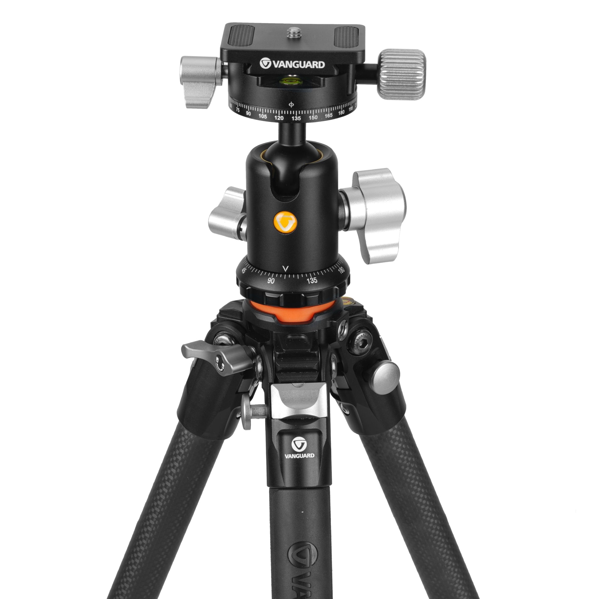 VEO 5 234CB 110S Carbon Fiber Tripod with Dual Axis Head - Lightweight Camera & Smartphone Tripod for Travel, Vlogging, and Outdoor Photography