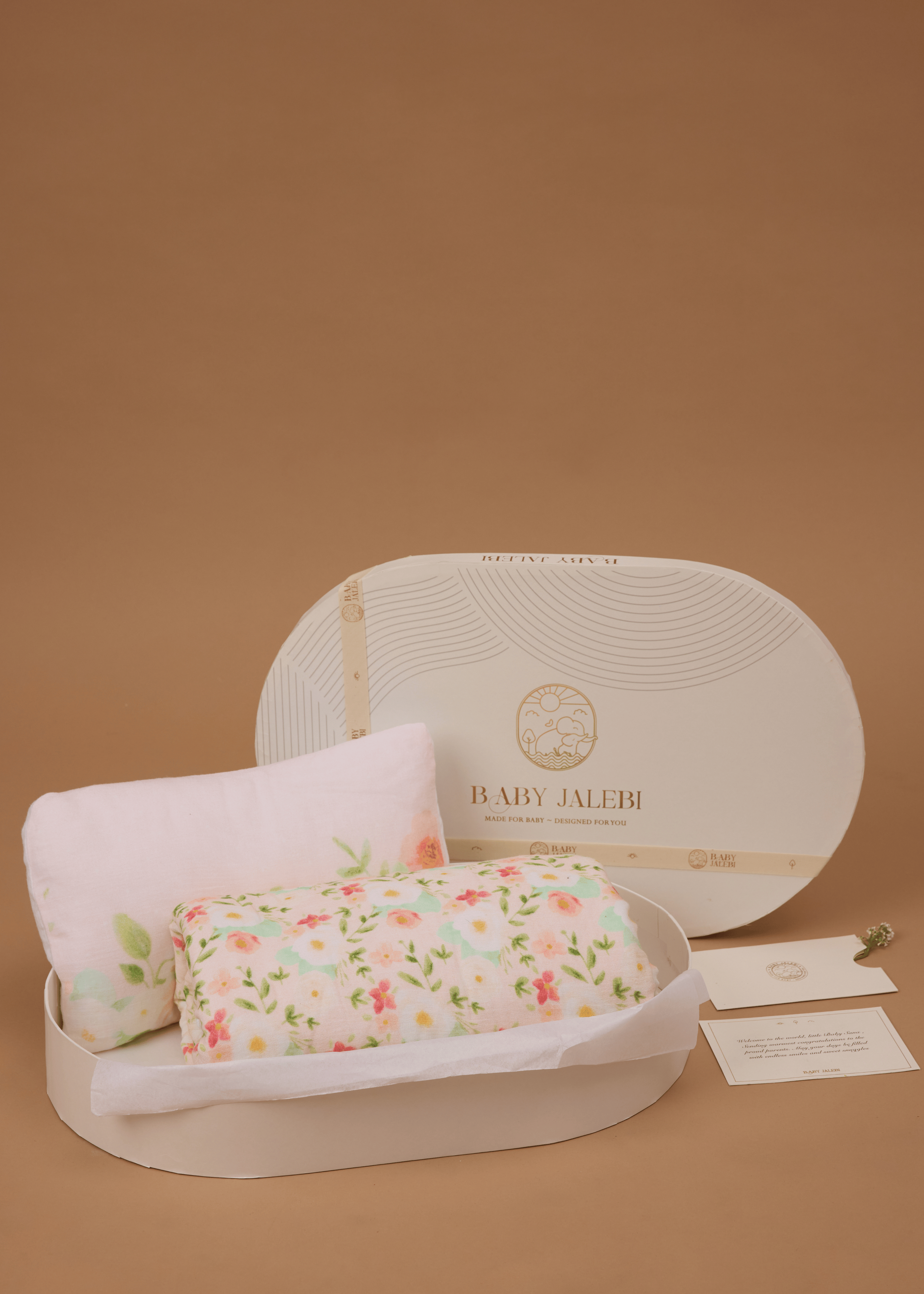 Sayuri Baby Blanket & Pillow Gift Set - Soft Plush Nursery Combo for Newborns & Infants - Perfect Baby Shower Gift, Crib Bedding Essentials for Boys & Girls