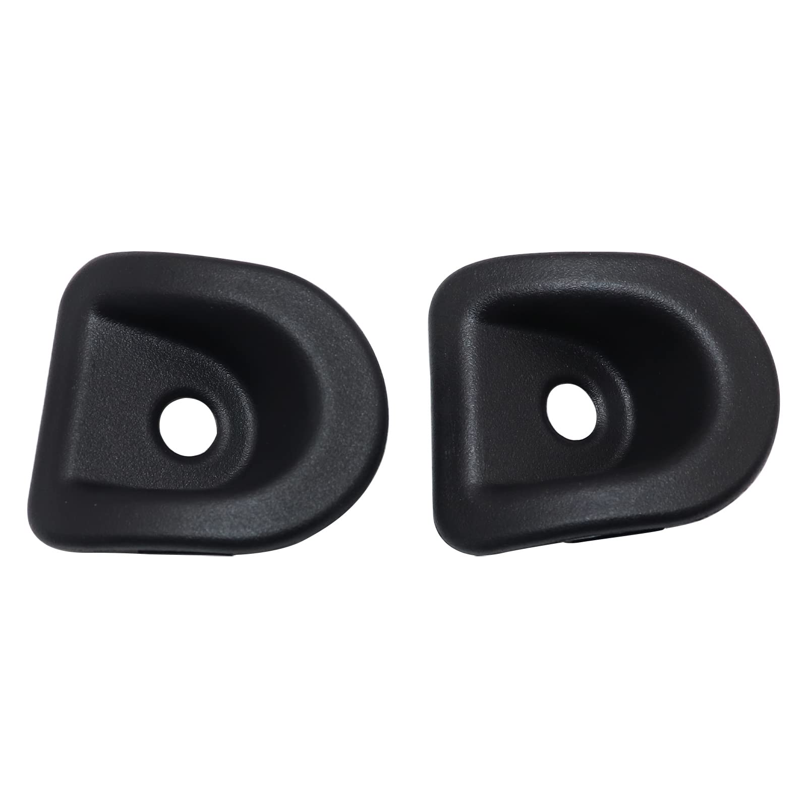 NLQR Right & Left Door Lock Grommets Pair - Black - Compatible with Ford Mustang 2006-2014 - Perfect for Door Lock Repair & Replacement