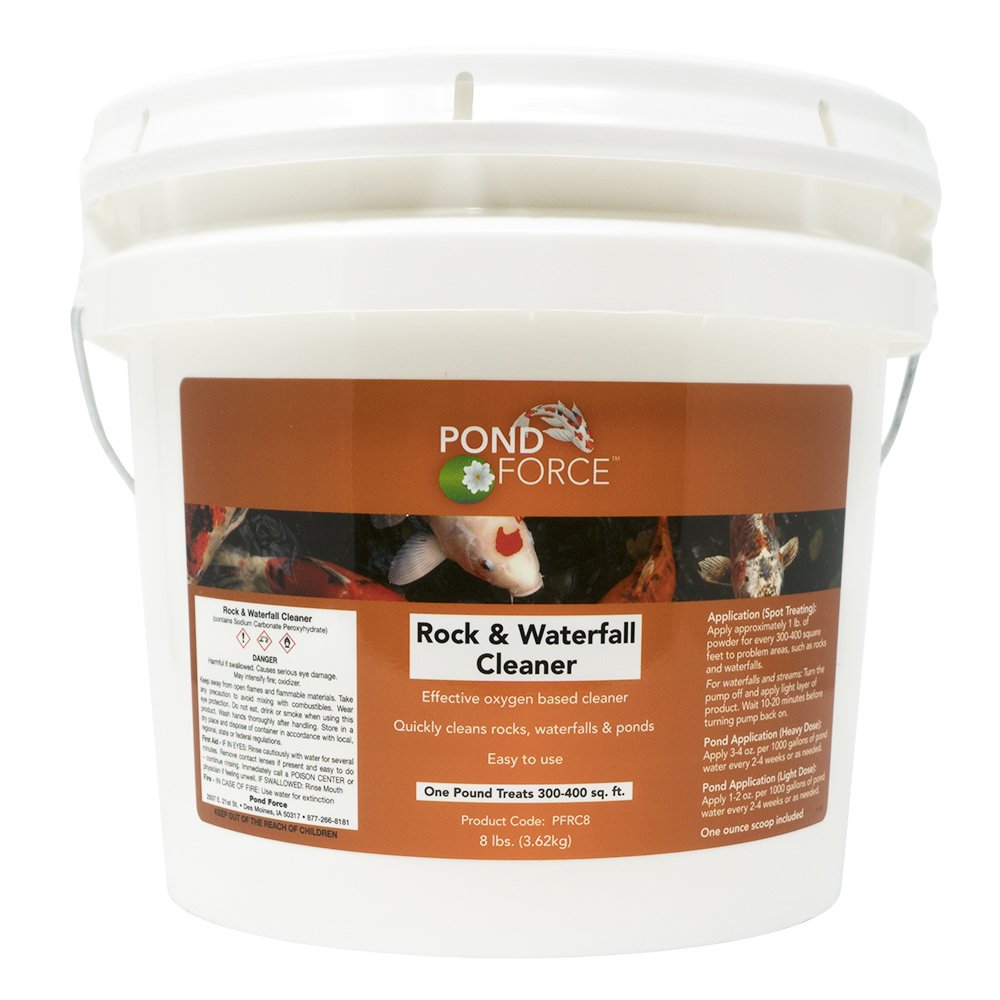 8-Pound Pond & Waterfall Cleaner - Natural Water Feature Maintenance for Koi Ponds, Garden Fountains & Outdoor Decor | Safe for Fish & Plants