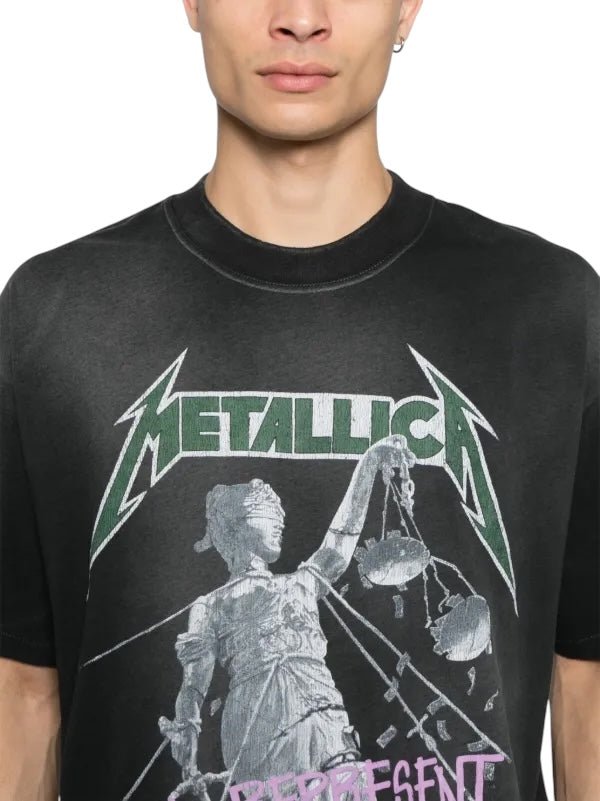 Metallica Justice For All T-Shirt - Official Band Merchandise - Black Cotton Tee for Men & Women - Perfect for Concerts, Gifts & Rock Fans
