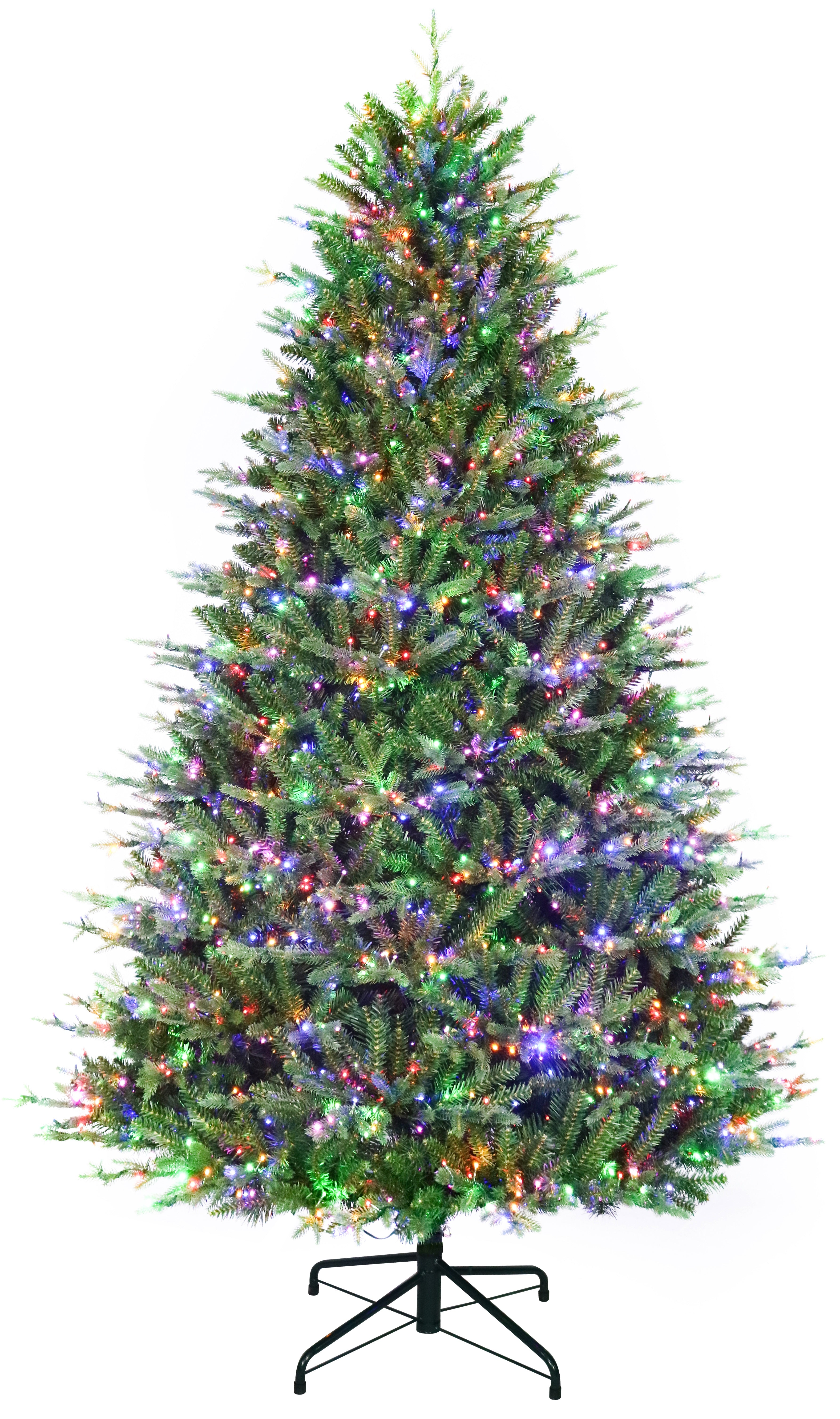 7.5' Royal Northern Fir Artificial Christmas Tree with 800 LED Starry Lights - Perfect for Home, Office, and Holiday Decorations