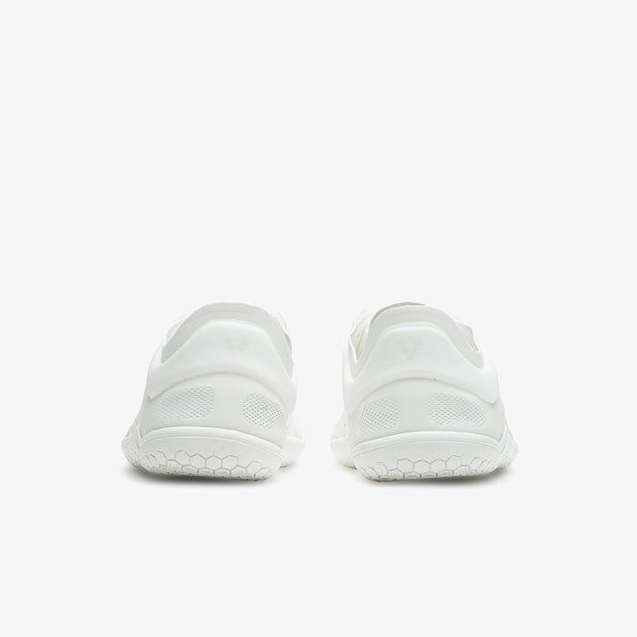 Vivobarefoot Women's Primus Lite III Barefoot Shoes - Breathable Minimalist Sneakers for Running & Gym - Bright White | Perfect for Trail Running, Cross Training & Everyday Wear
