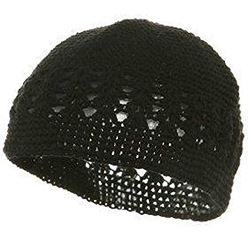 Knit Kufi Hat - Koopy Cap - Crochet Beanie for Men & Women | Soft Winter Beanie Hat | Muslim Prayer Cap | Perfect for Cold Weather, Religious Ceremonies & Daily Wear