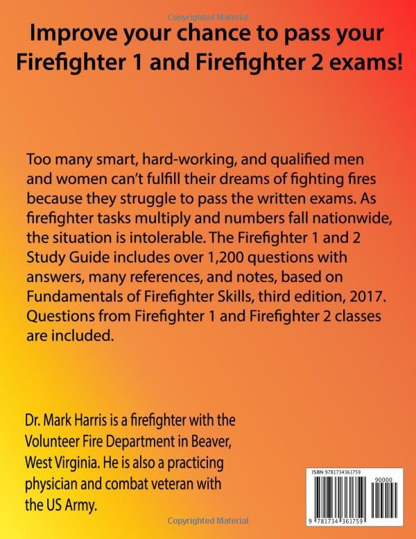 Firefighter 1 & 2 Exam Study Guide - Complete Annotated Edition | Essential Training Manual for Firefighter Certification Tests | Perfect for Fire Academy Students & Professional Firefighters