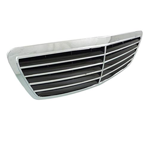 Mercedes S-Class Front Grille Assembly Compatible with 2003-2006 Models (Without Proximity Cruise/Collision Warning) - Replacement Part for Car Exterior Upgrade & Customization