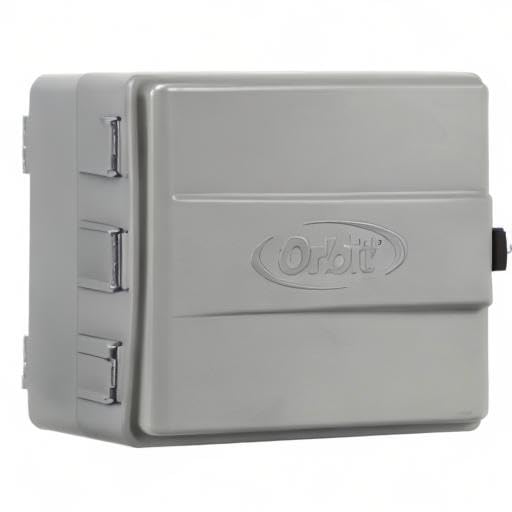 Orbit 57095 Grey Outdoor Water Timer Box Cover - Weatherproof Sprinkler Controller Enclosure for Garden & Lawn Irrigation Systems
