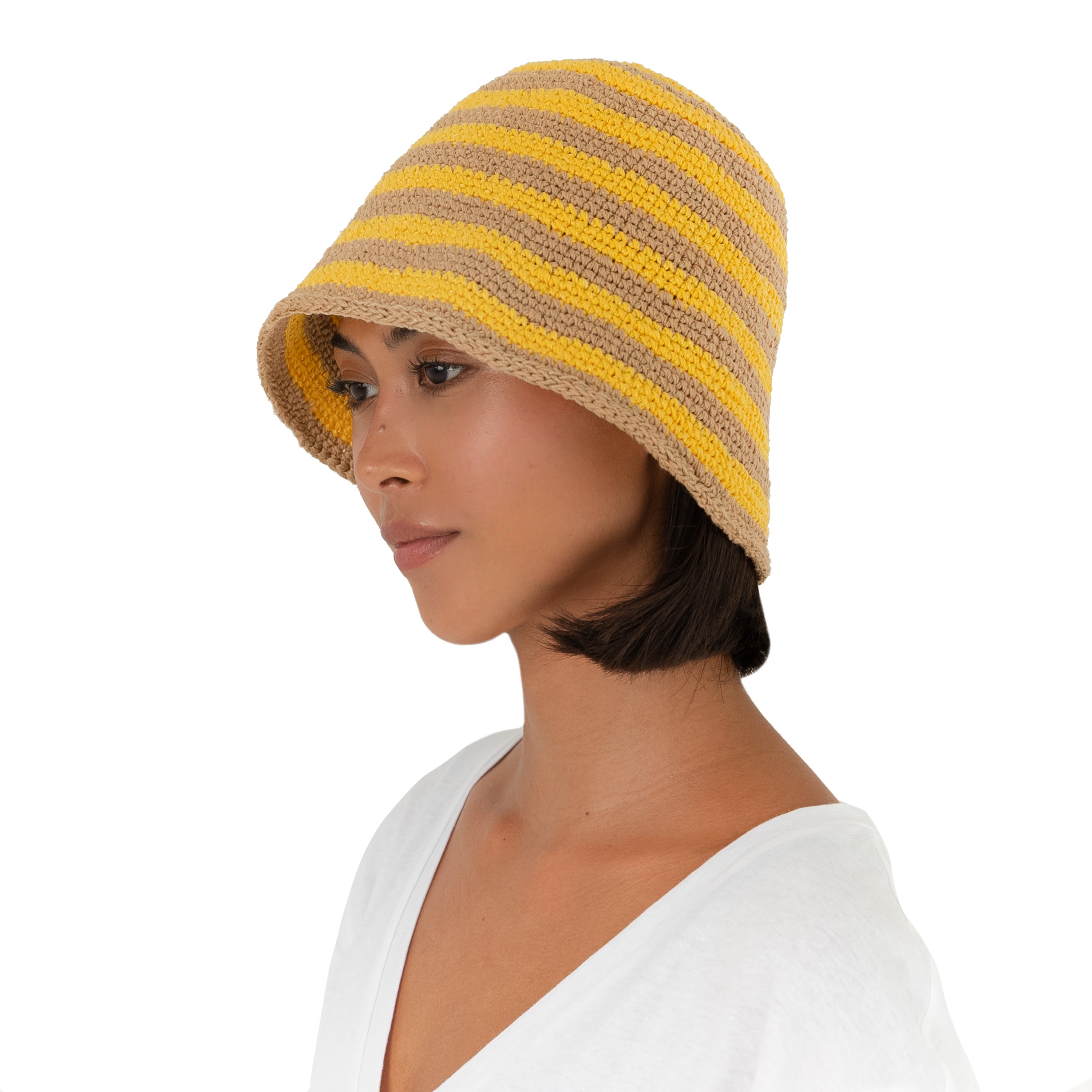 Lanie Bucket Hat for Women - Sun Protection Summer Beach Hat with UPF 50+ - Adjustable Cotton Bucket Hat for Outdoor, Travel, and Casual Wear