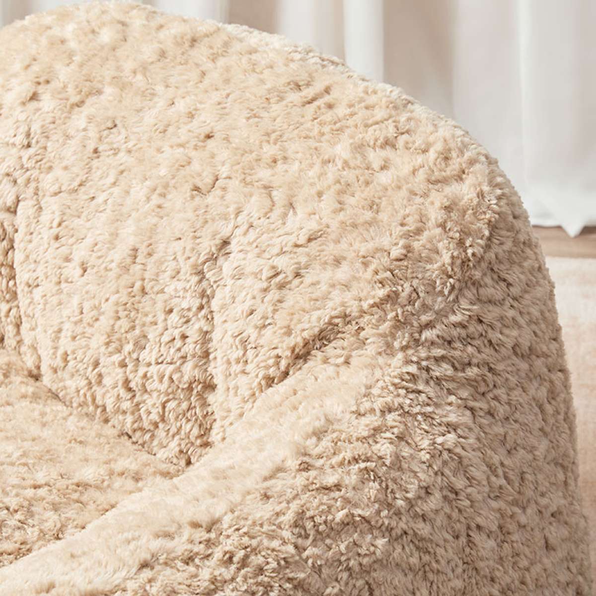 Maxi Chill Chair - Premium Beige Outdoor Lounge Chair for Patio, Poolside & Backyard Relaxation | Comfortable & Stylish