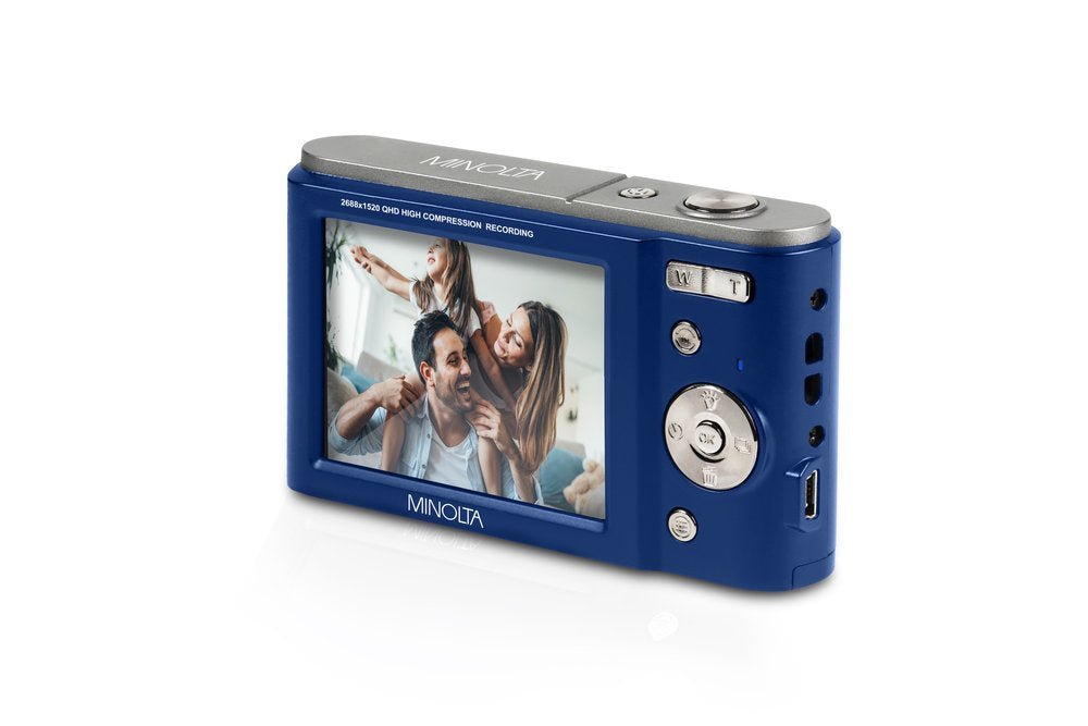 Minolta MND20 44MP 2.7K Ultra HD Digital Camera with 3
