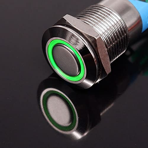 12mm-Flat Head Green