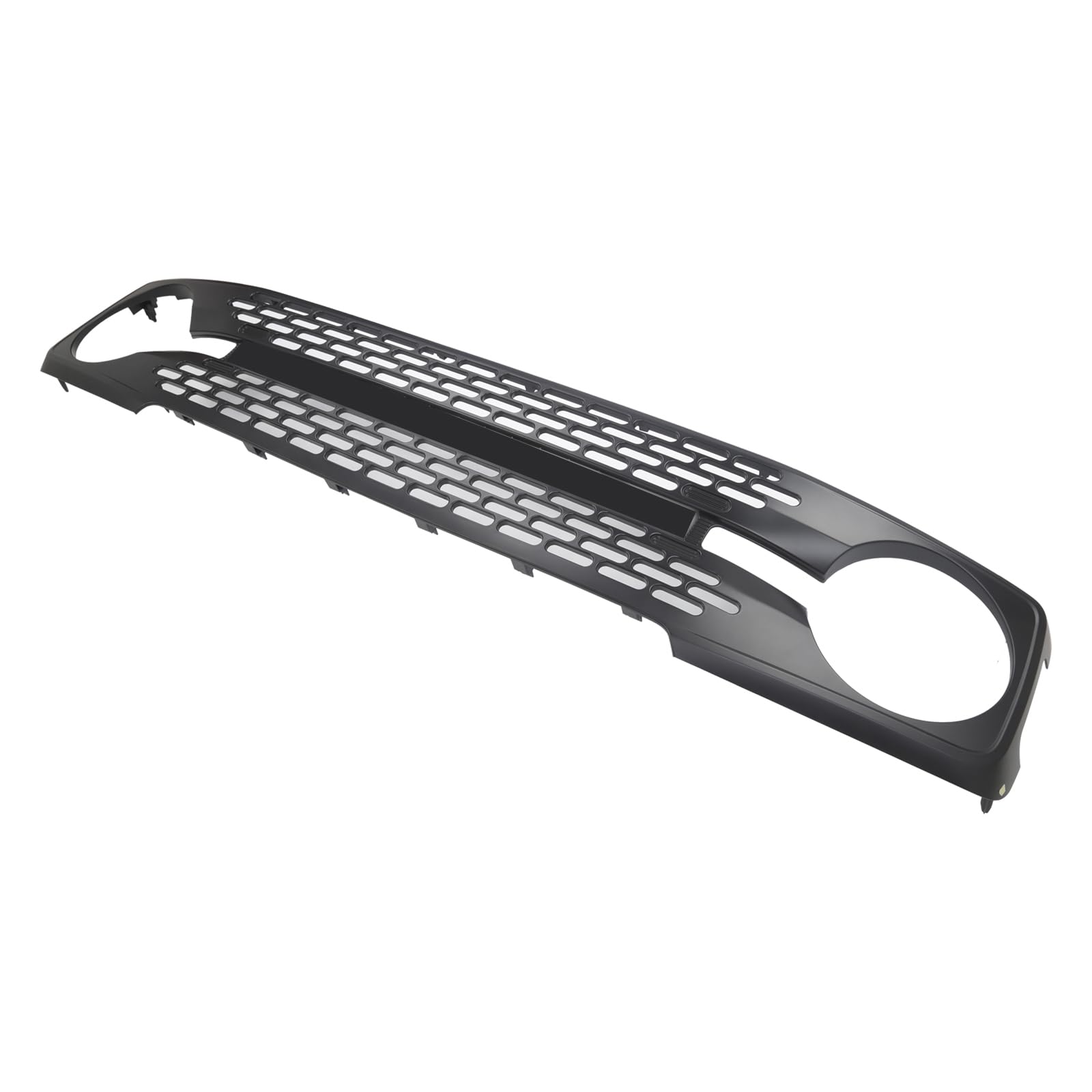 High-Quality Matte Black Front Grille Compatible with Ford Bronco 2021-2025 | Perfect Fit for 2-Door & 4-Door Models | Durable Bumper Grille Accessory for Off-Road & Street Driving
