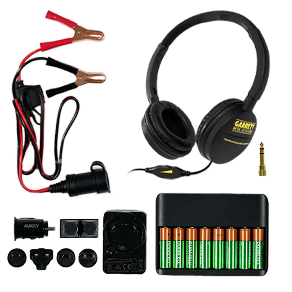 Garrett Goldmaster 24k Metal Detector with 6 x 10 Coil - Professional Gold Prospecting Equipment for Treasure Hunting & Outdoor Adventures