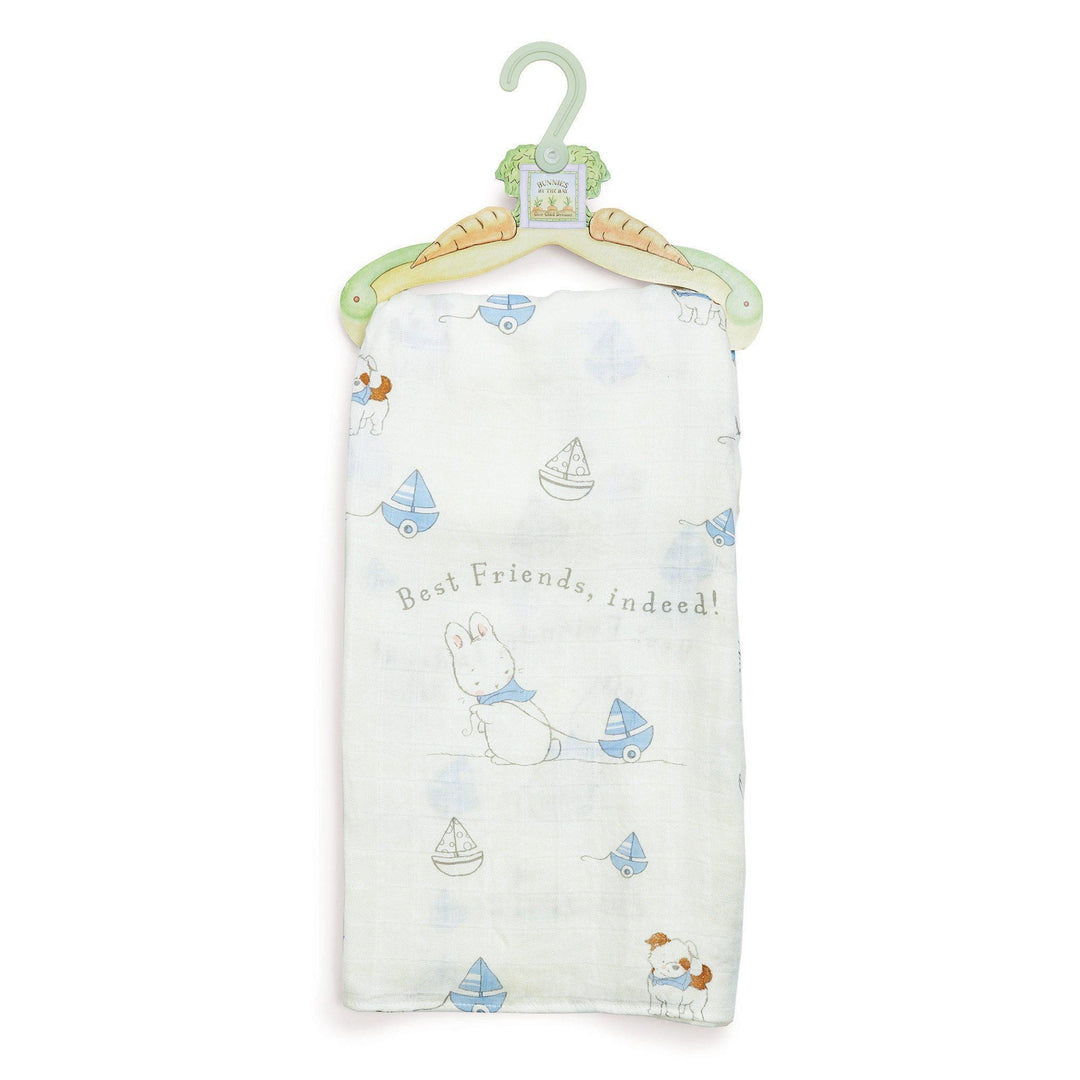 Best Friends Swaddle Blanket - Soft Baby Swaddle Wrap for Newborns | Perfect for Nursery, Baby Shower Gifts & Cozy Sleep Time