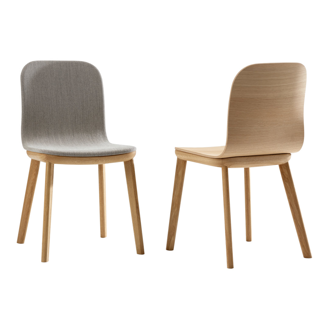 Mathias Hahn Aeon Side Chair by Zeitraum - Modern Minimalist Dining Chair for Home & Office - Perfect for Dining Rooms, Kitchens, and Workspaces