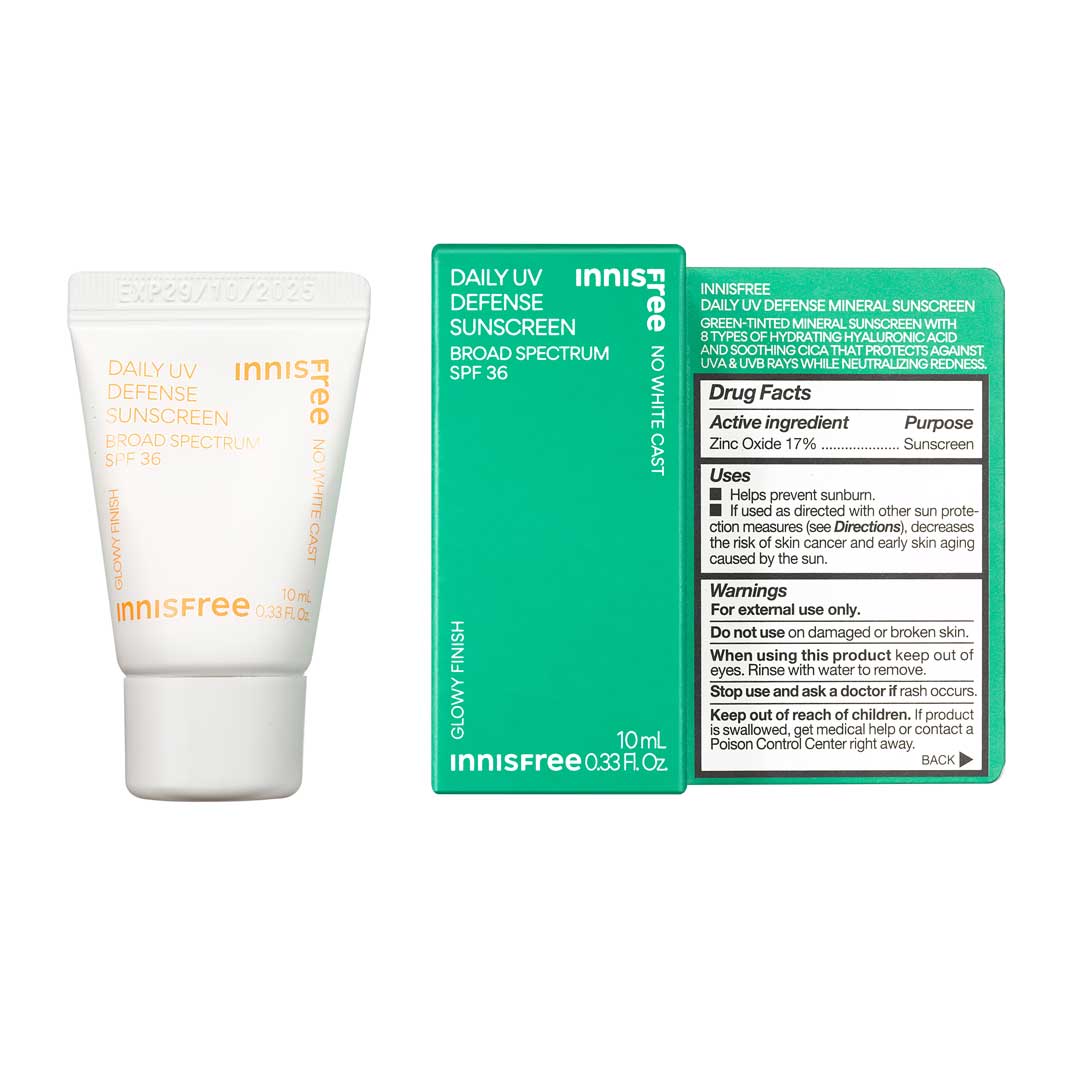 SPF 50+ Daily UV Protection Sunscreen 10ml - Lightweight, Non-Greasy Face & Body Sunscreen for Outdoor Activities, Travel & Beach