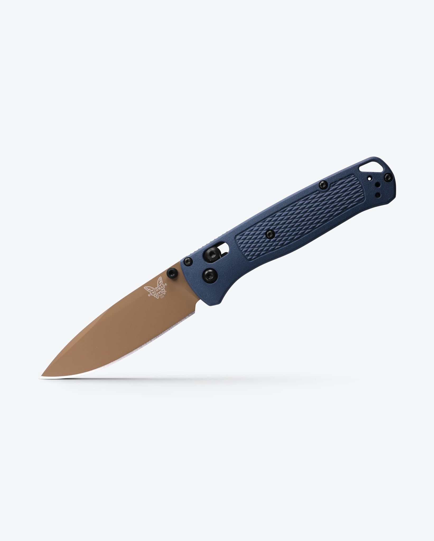 Bugout® Folding Knife - Crater Blue Grivory® Handle | EDC Pocket Knife for Outdoor Camping, Hiking & Everyday Carry